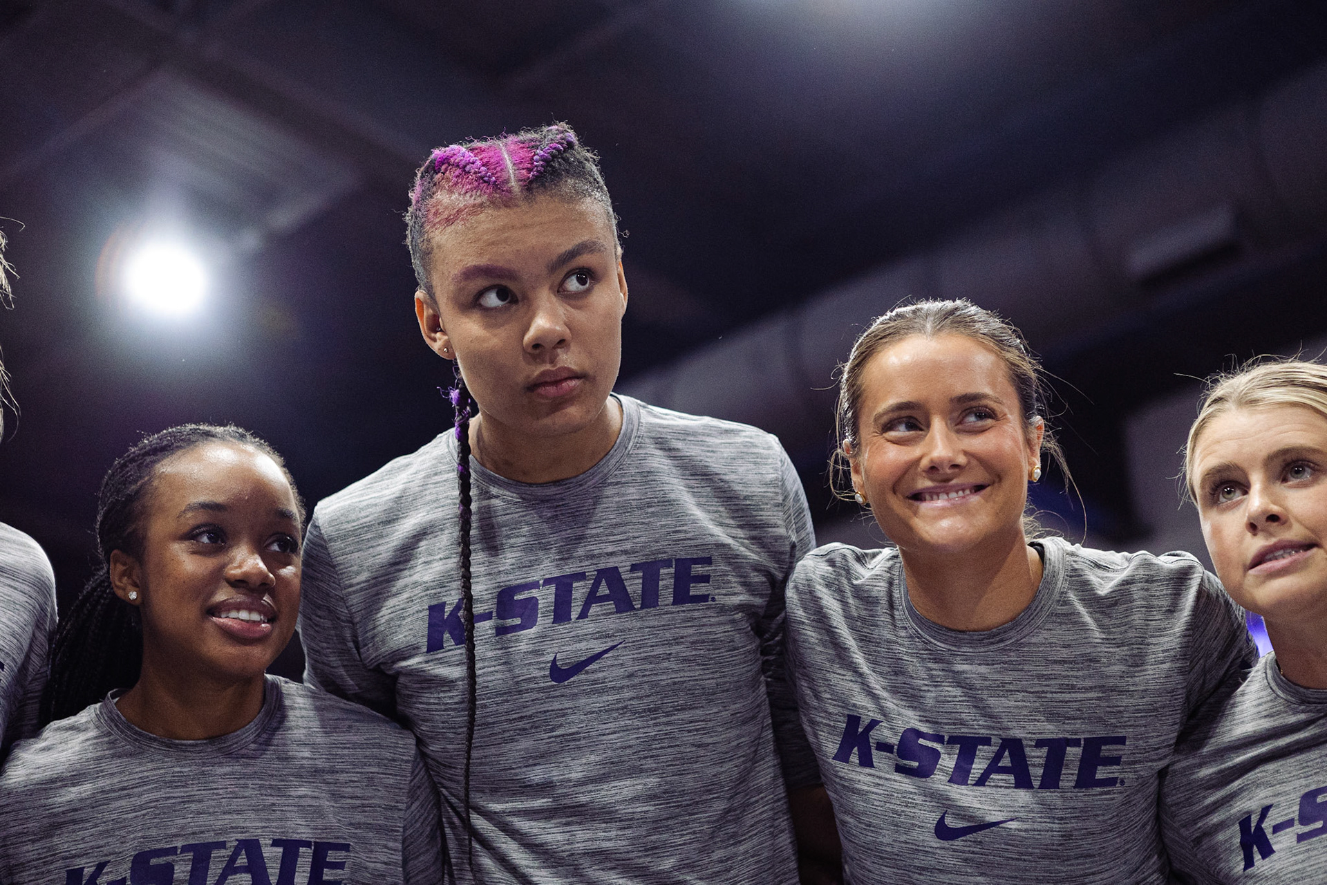 Kansas State Volleyball vs. Texas Tech University, November 18, 2023. Final: KSU 3, TTU 0.(Photo: Reece Bachta/K-State Sports)