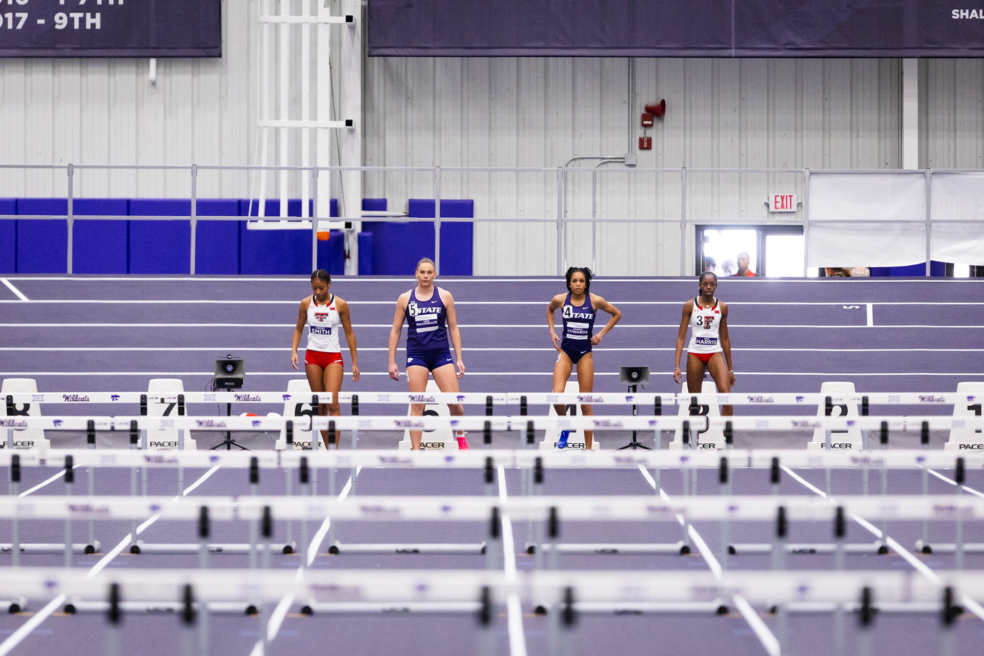 K-State Track and Field, February 2, 2024. DeLoss Dodds Invitational(Photo: Reece Bachta/K-State Sports)