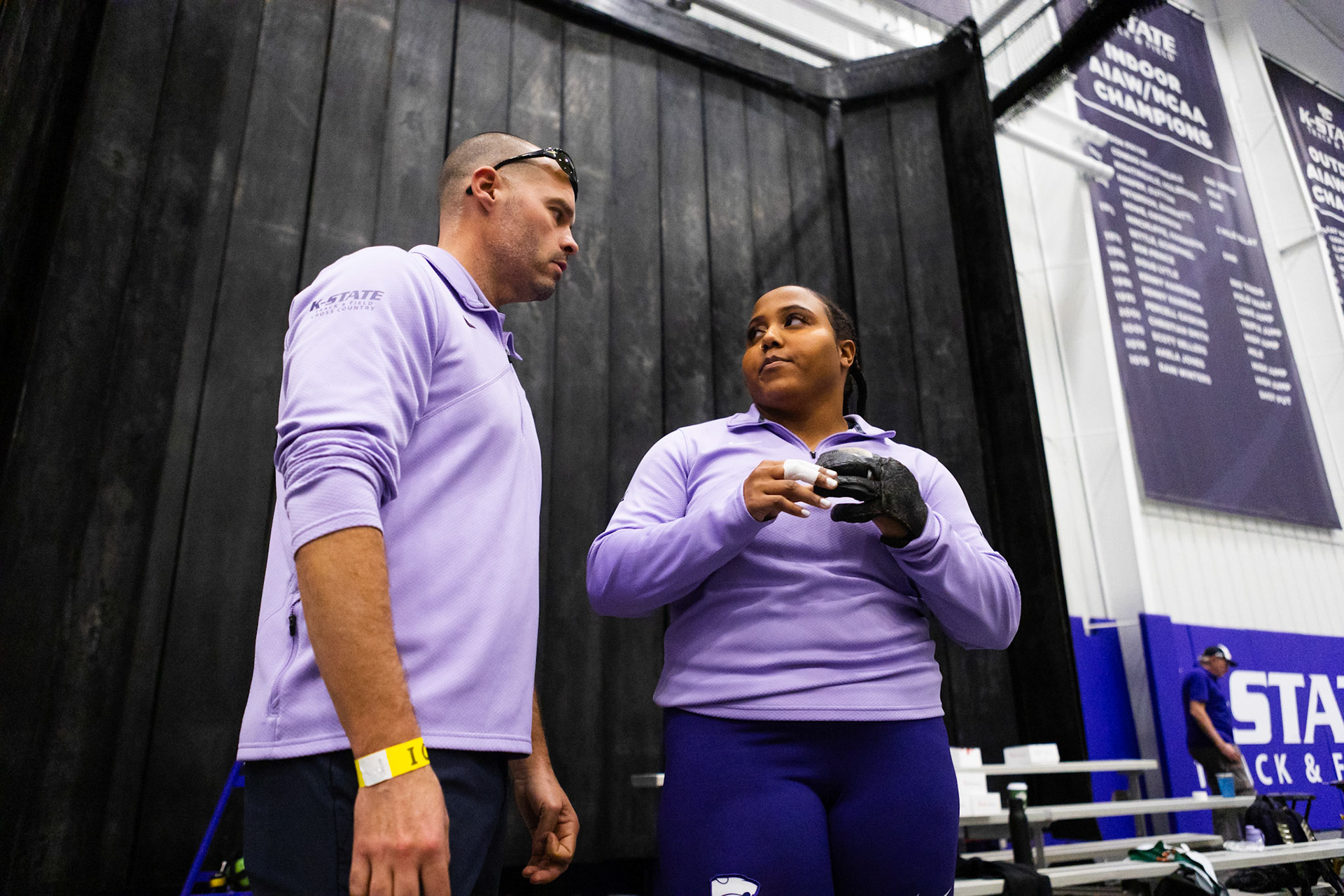 K-State Track and Field, February 2, 2024. DeLoss Dodds Invitational(Photo: Reece Bachta/K-State Sports)