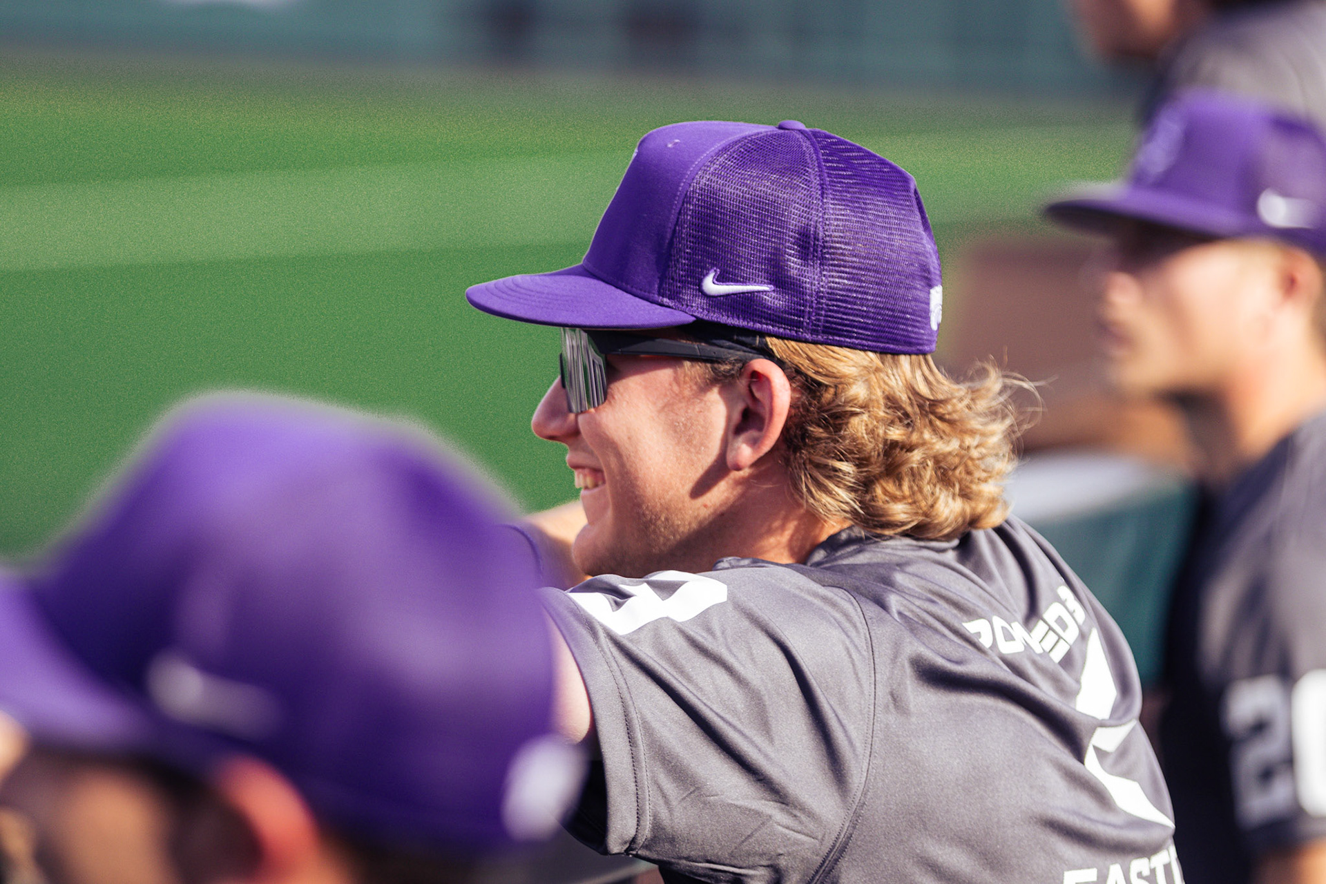 Kansas State baseball’s 19 Ways Fall Showcase scrimmage. November 5, 2023. Final: Team Katie’s Way 7, Team No Stone Unturned 6(Photo: Reece Bachta/K-State Sports)