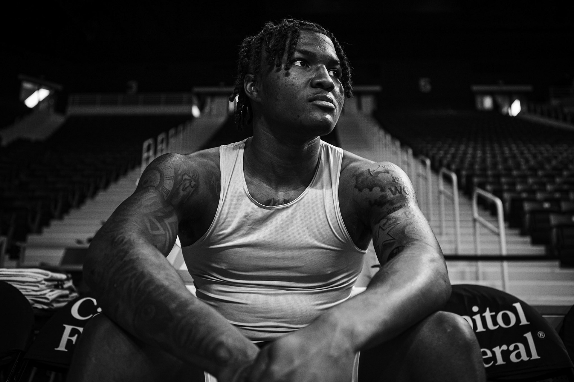 K-State Men's Basketball vs. Oklahoma State, January 20, 2024. Final: KSU 70, OSU 66(Photo: Reece Bachta/K-State Sports)