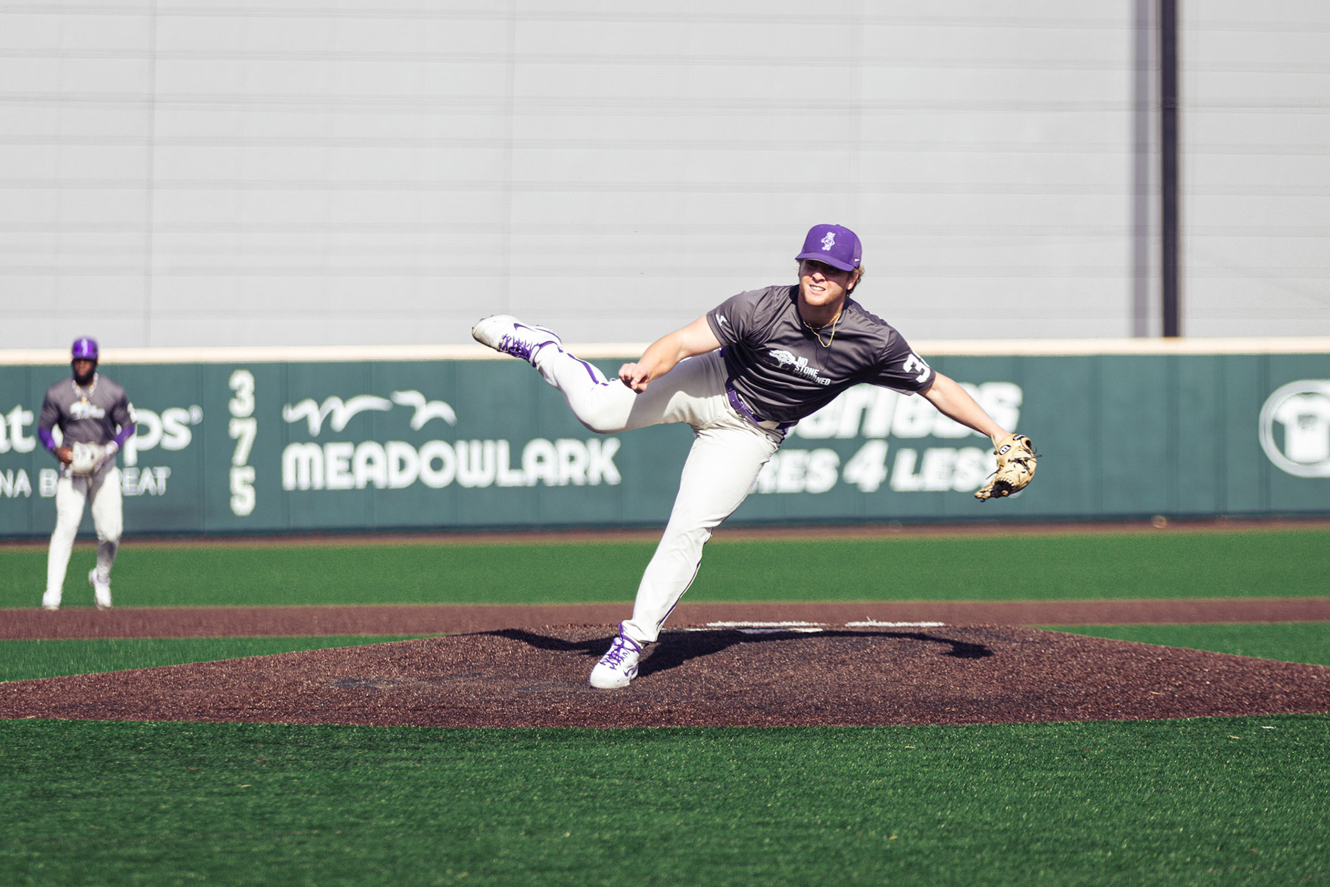 Kansas State baseball’s 19 Ways Fall Showcase scrimmage. November 5, 2023. Final: Team Katie’s Way 7, Team No Stone Unturned 6(Photo: Reece Bachta/K-State Sports)
