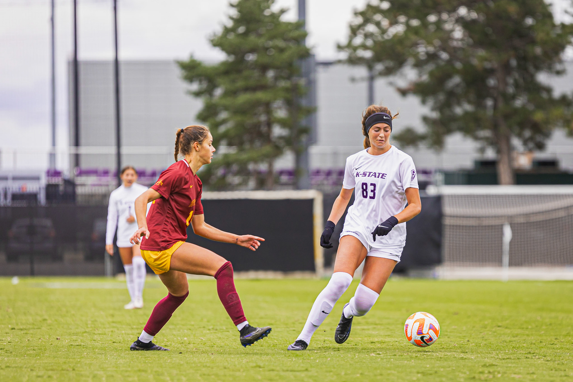 Kansas State Soccer vs. Iowa State, October 15, 2023. Final: KSU 1, ISU 2.Senior Night(Photo: Reece Bachta/K-State Sports)
