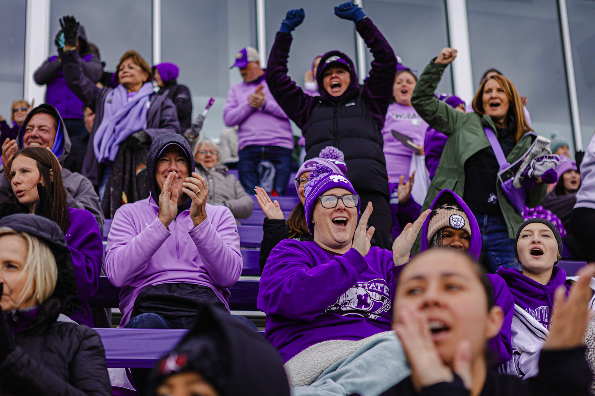 Kansas State Soccer vs. Iowa State, October 15, 2023. Final: KSU 1, ISU 2.Senior Night(Photo: Reece Bachta/K-State Sports)