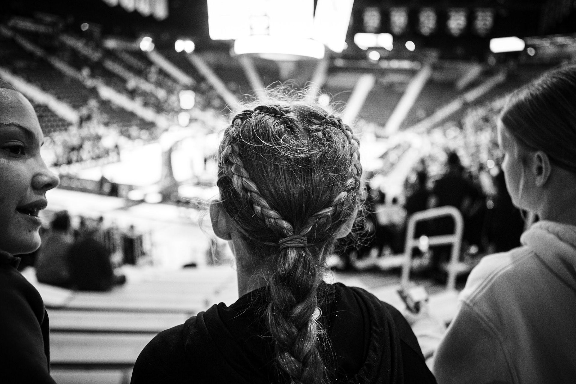 K-State Women's Basketball vs. Oklahoma State, February 10, 2024. Final: KSU 69, OSU 68.National Girls and Women in Sports Day(Photo: Reece Bachta/K-State Sports)