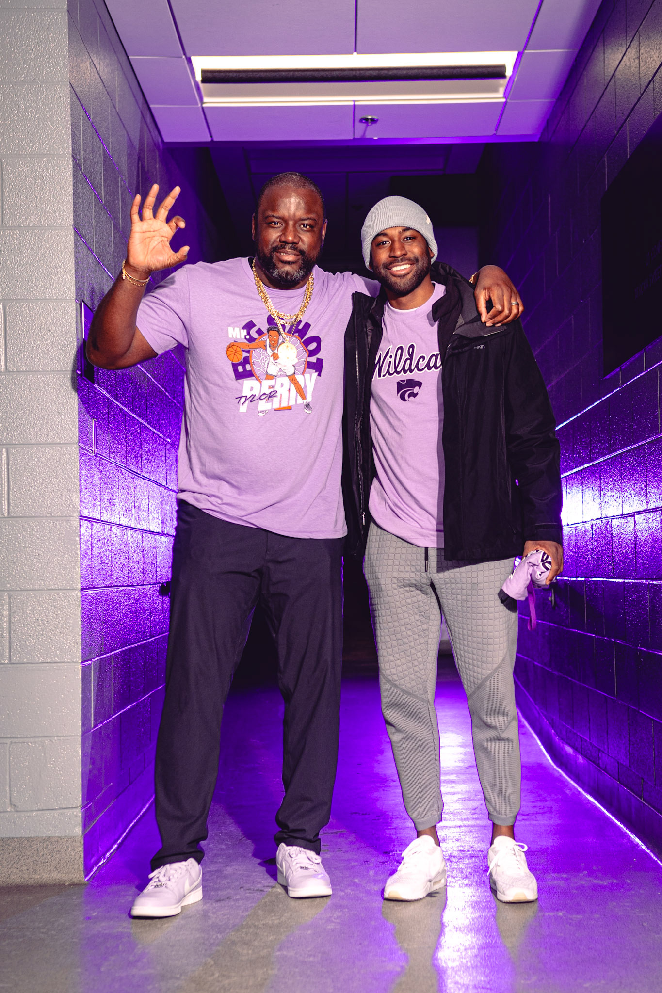 K-State Men's Basketball vs. Oklahoma State, January 20, 2024. Final: KSU 70, OSU 66(Photo: Reece Bachta/K-State Sports)