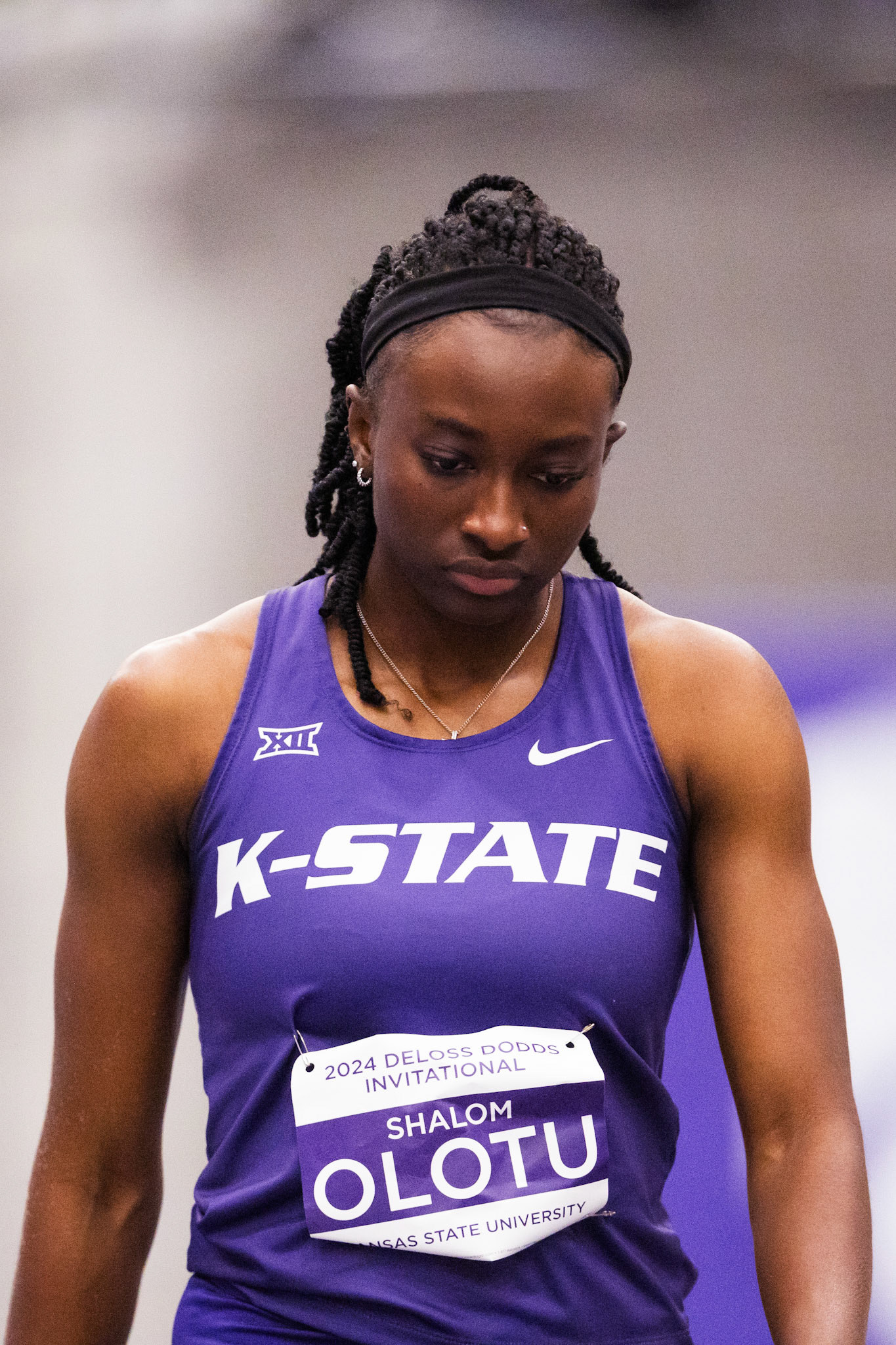 K-State Track and Field, February 2, 2024. DeLoss Dodds Invitational(Photo: Reece Bachta/K-State Sports)