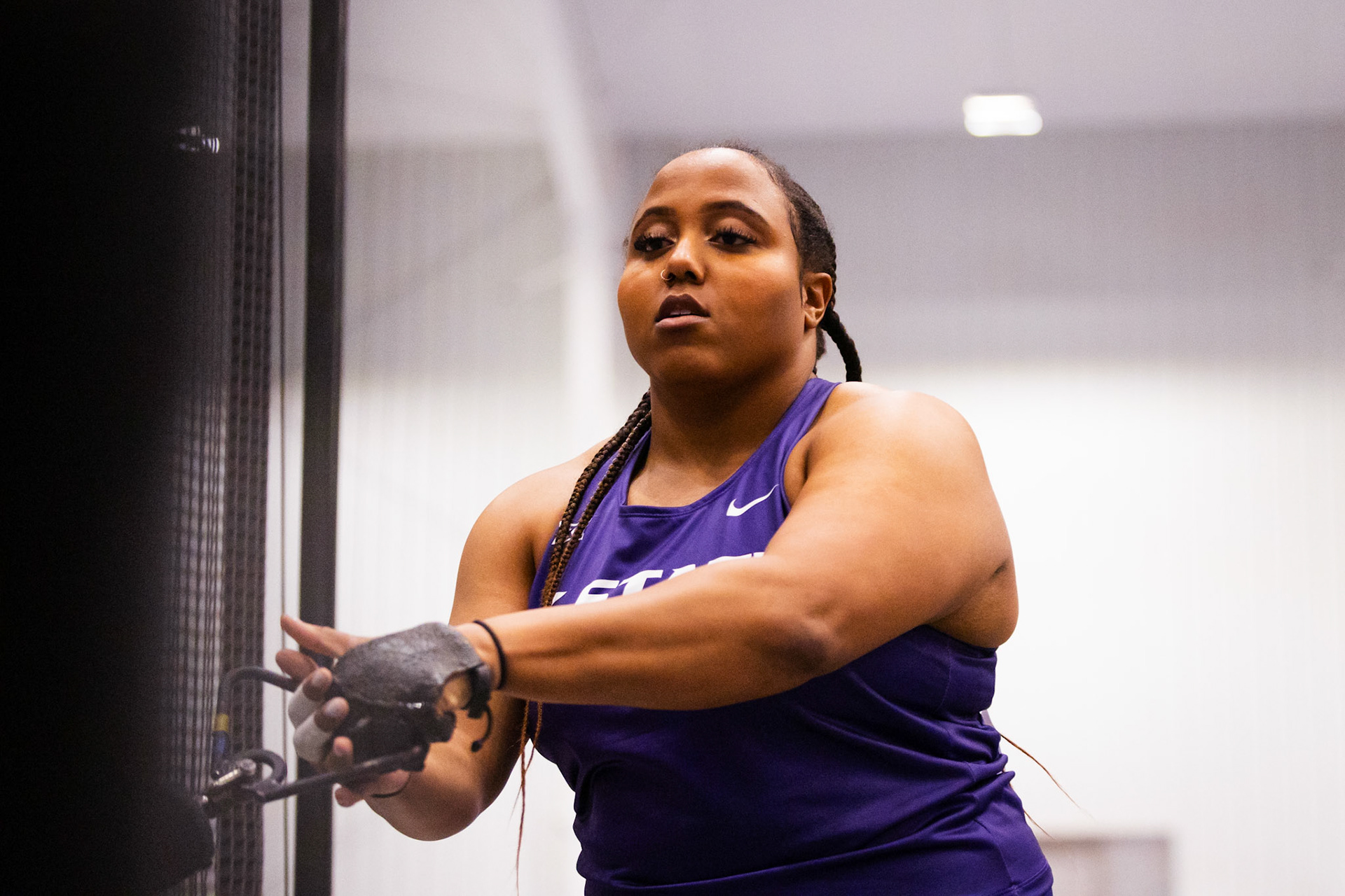 K-State Track and Field, February 2, 2024. DeLoss Dodds Invitational(Photo: Reece Bachta/K-State Sports)