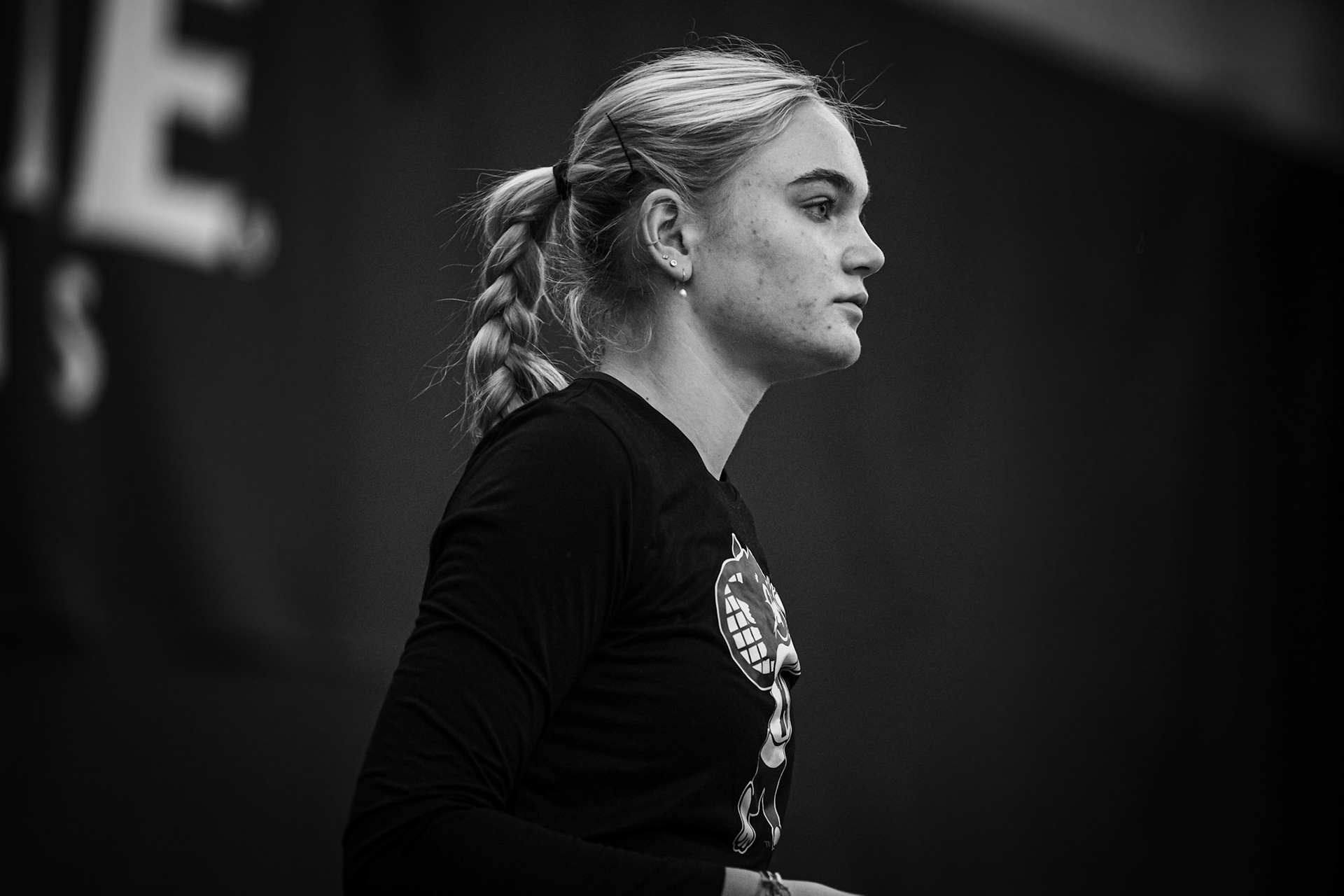 K-State Tennis vs. University of South Dakota, January 28, 2024. Final: KSU 7, SD 0(Photo: Reece Bachta/K-State Sports)