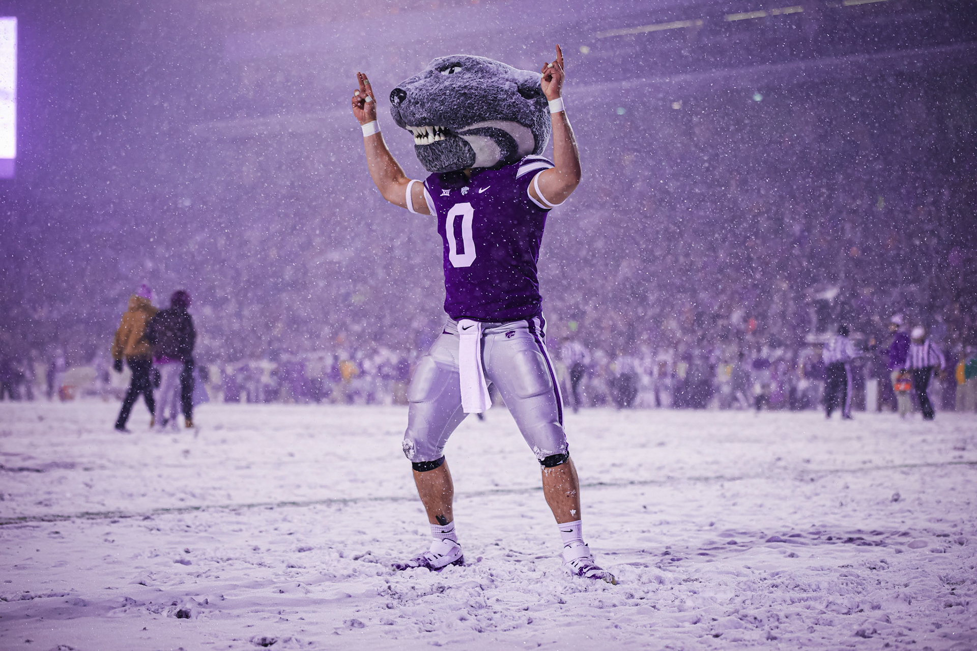 Kansas State Football vs. Iowa State University, November 25, 2023. Final: KSU 35, ISU 42(Photo: Reece Bachta/K-State Sports)