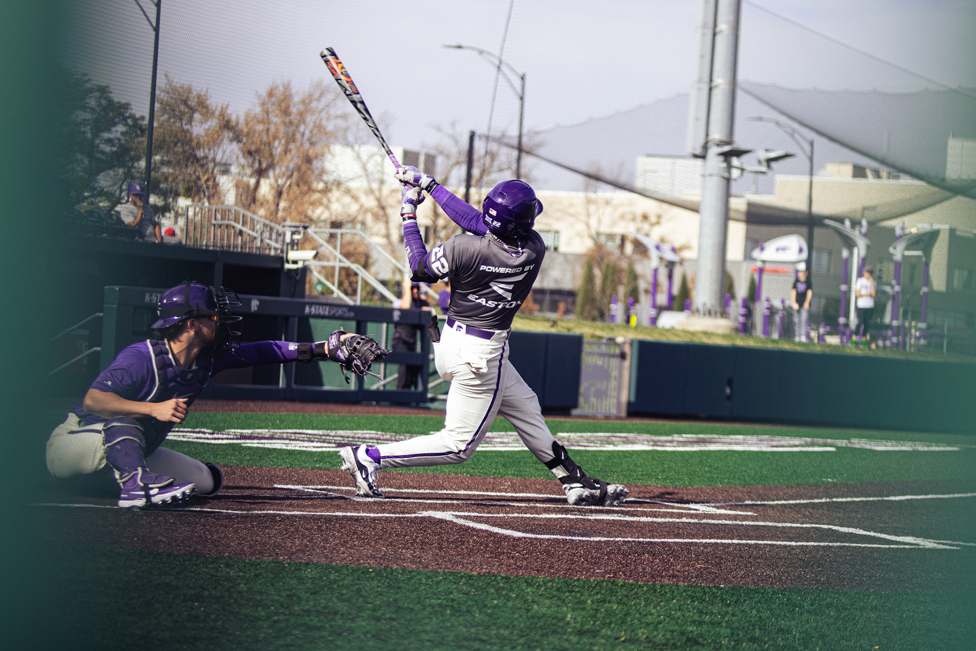 Kansas State baseball’s 19 Ways Fall Showcase scrimmage. November 5, 2023. Final: Team Katie’s Way 7, Team No Stone Unturned 6(Photo: Reece Bachta/K-State Sports)