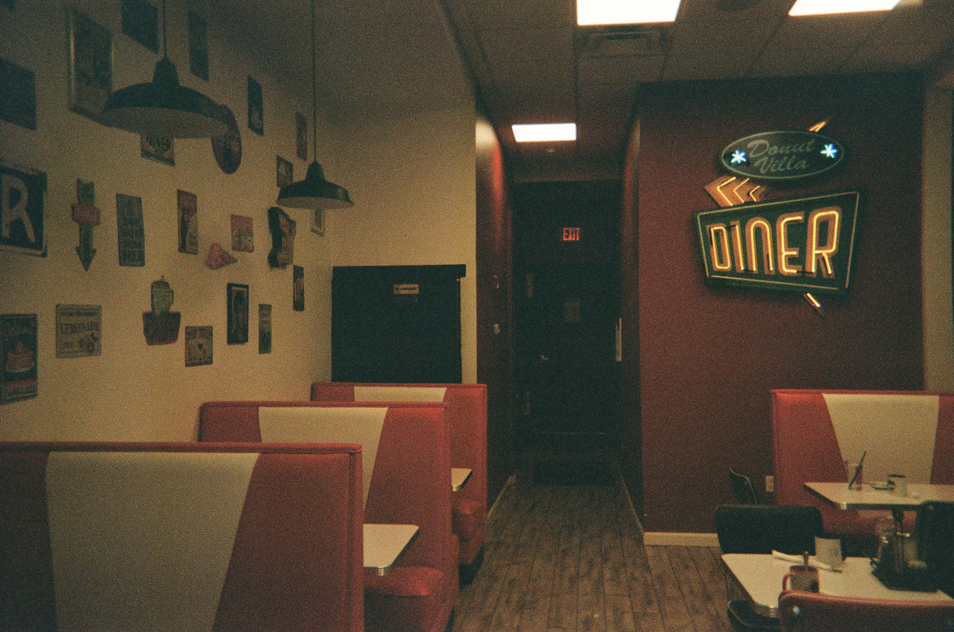 Donut Villa Diner || 2023 || Cambridge, MA || on film