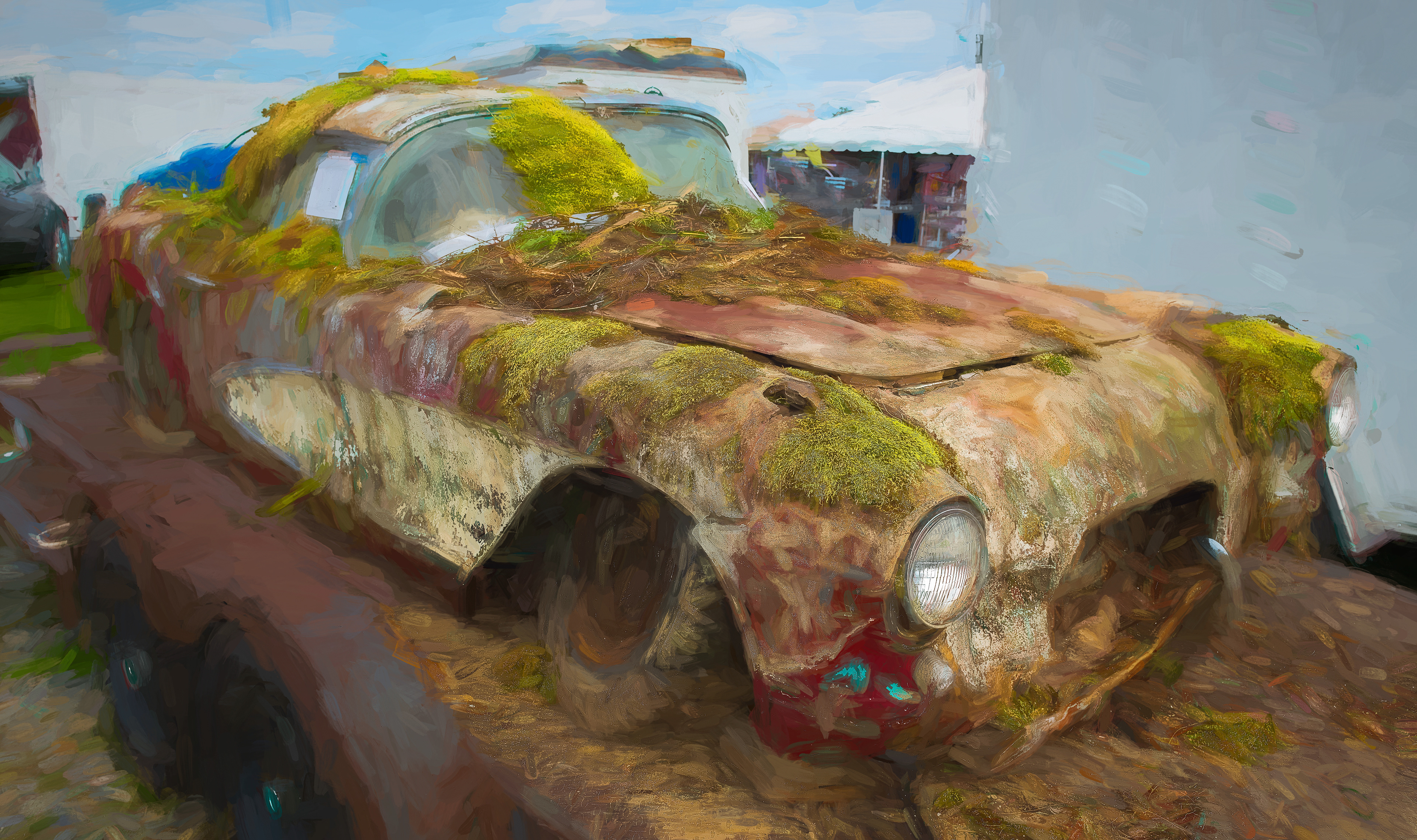 1956 Swamp Corvette
