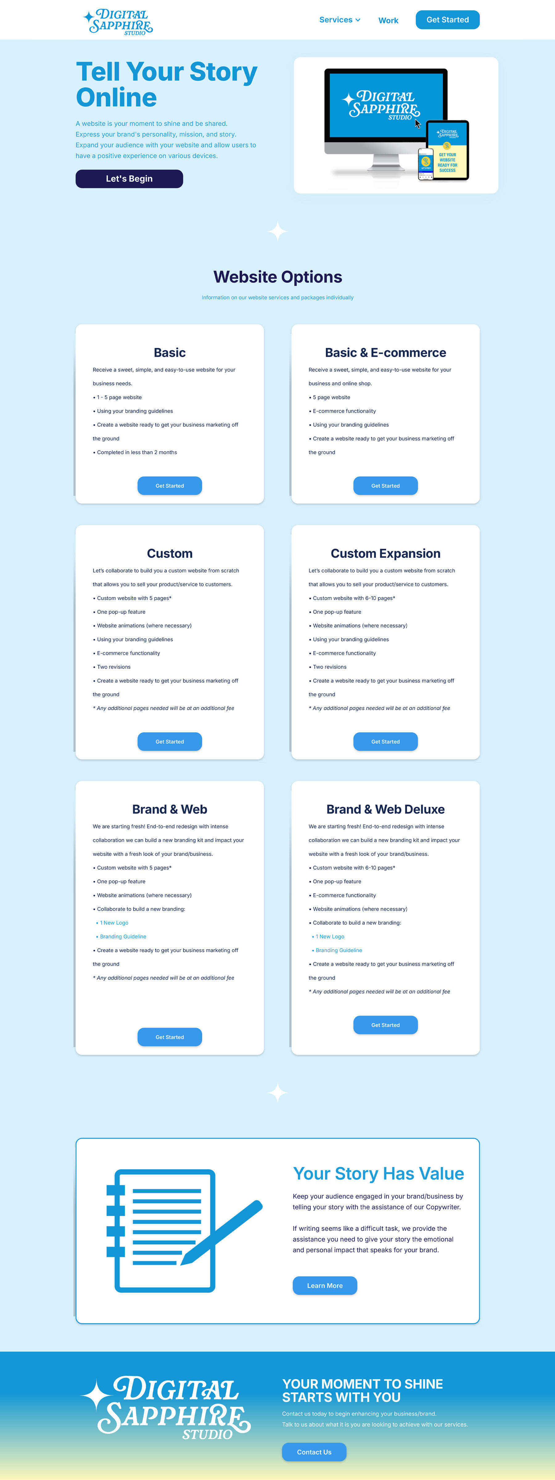 Service Page 1