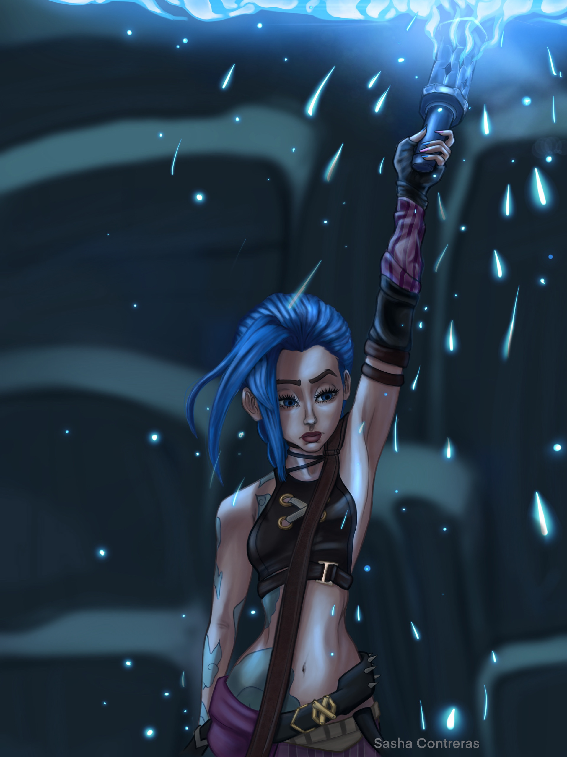 Fan Art - Jinx "Arcane" Netflix Series