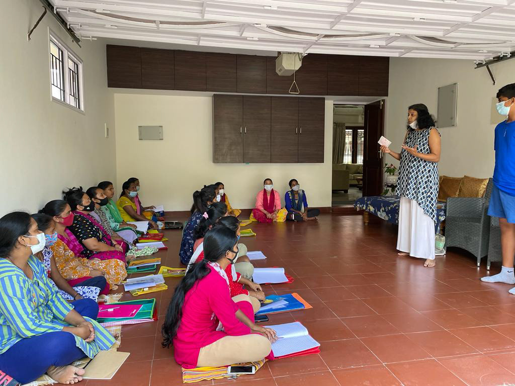 Overseeing Class with Program Mentor