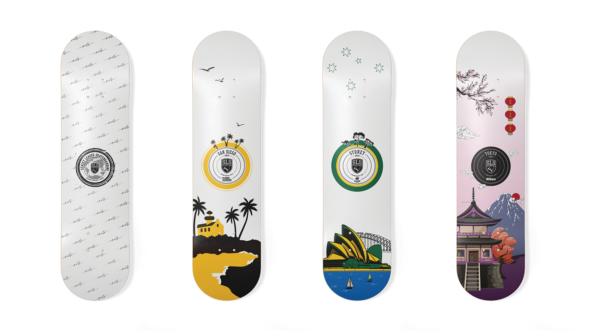 leading the art direction for SLS skate decks for the 2024 season, with each selling out every event