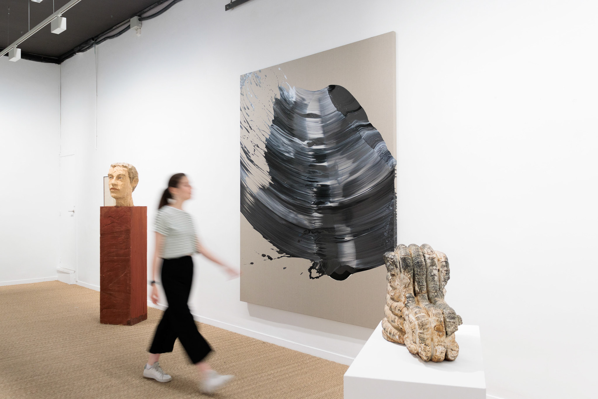 Stephan Balkenhol & Yago Hortal & Jaume Plensa @lab36.bcn