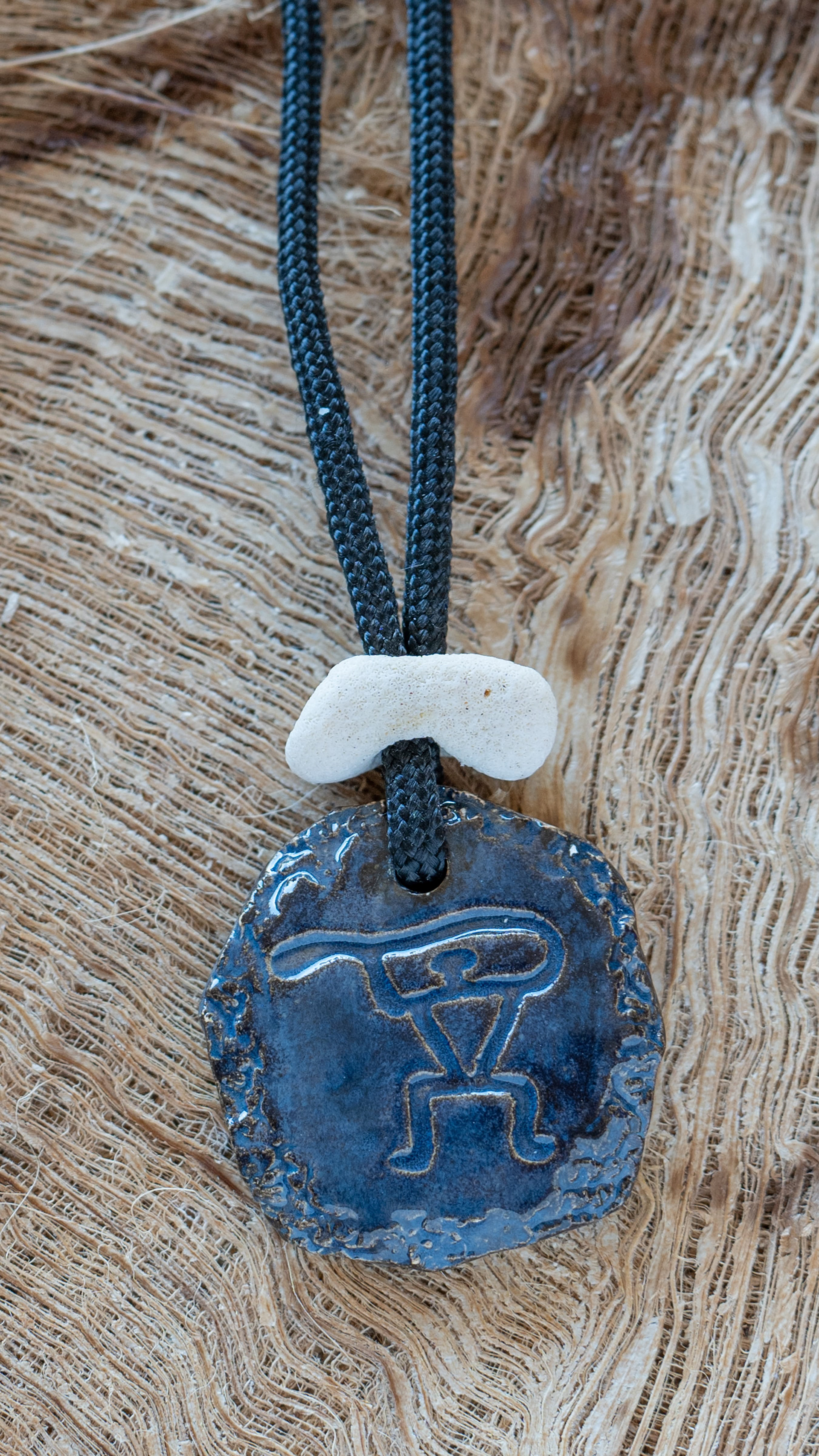     Hawaiian Symbolic Ceramic Pendant