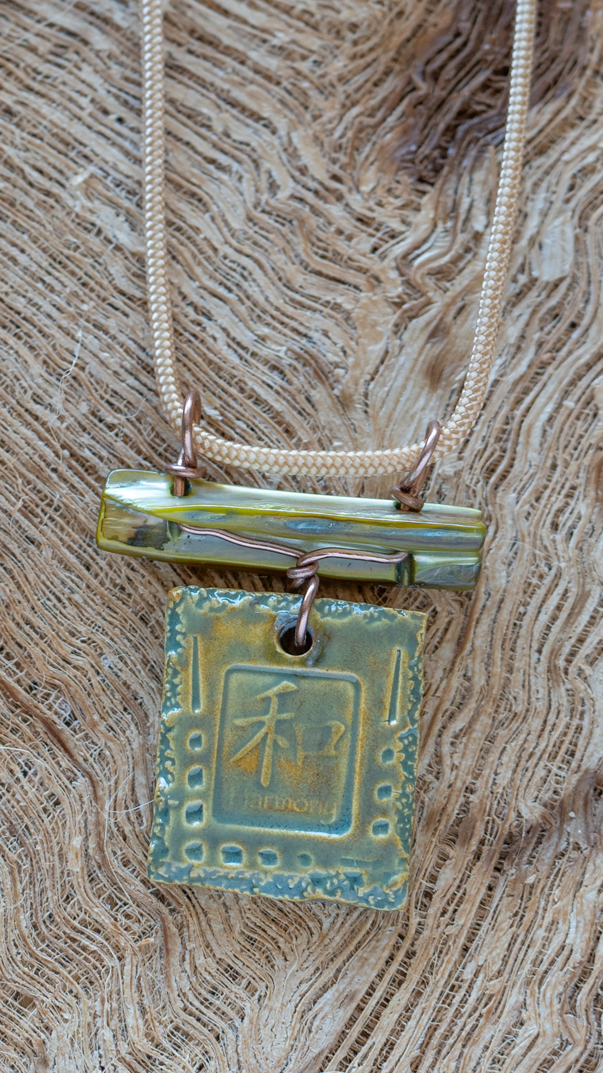     Hawaiian Ceramic Shape Necklace