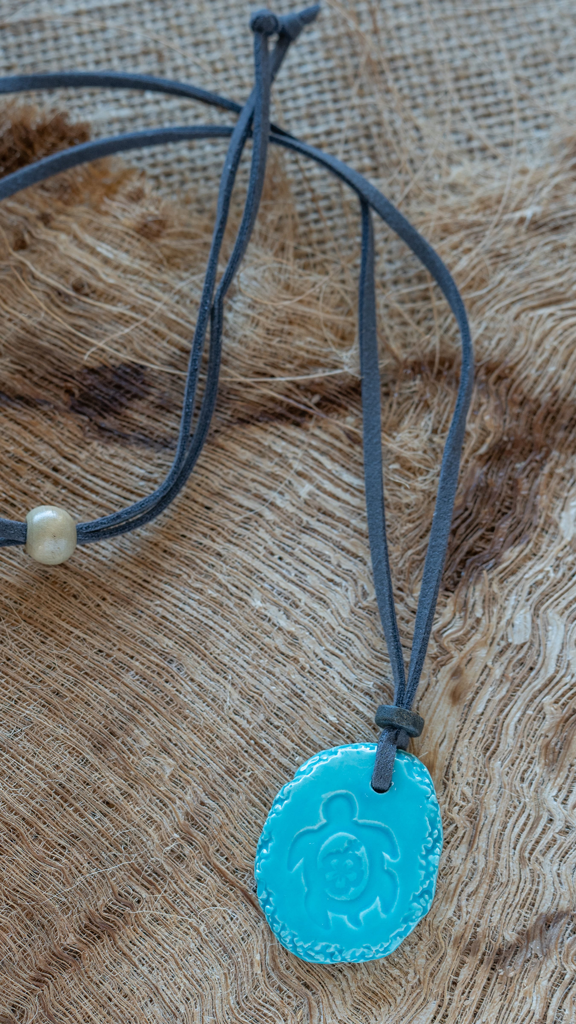         Handmade Hawaiian Round Necklace Hawaii Serenity Necklace