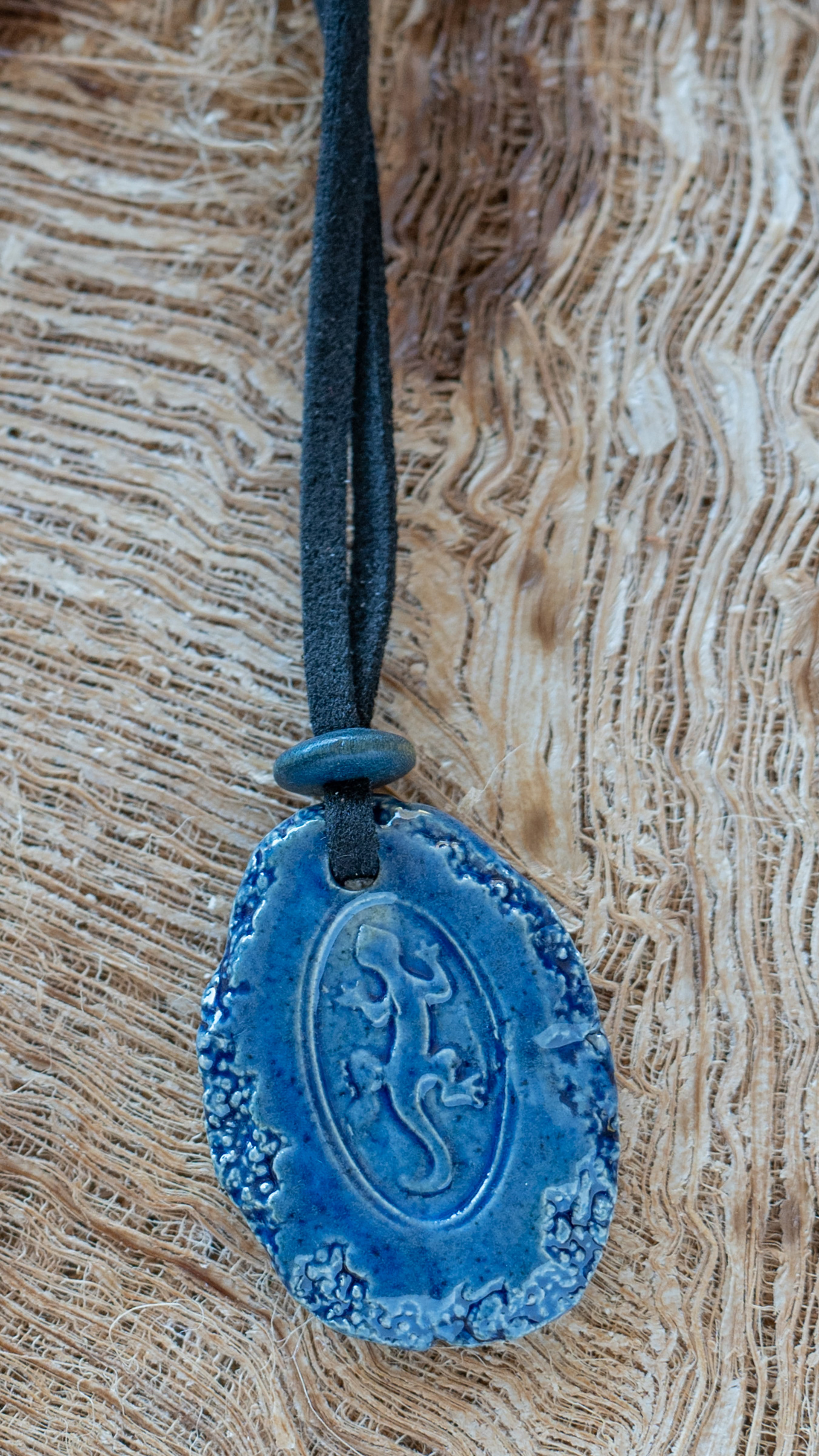     Handmade Ceramic Mindfulness Necklace