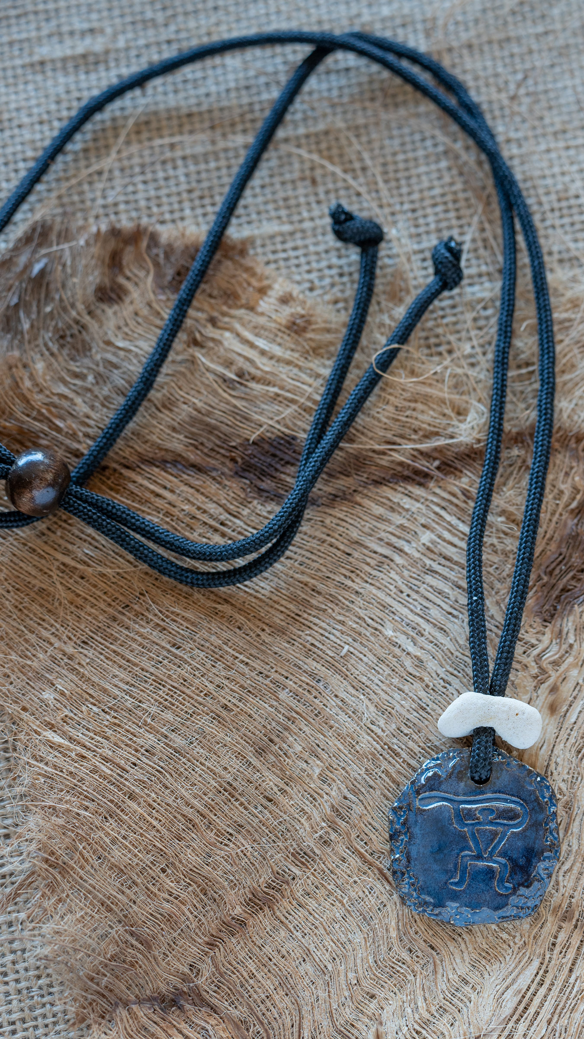     Ceramic Hawaiian Symbol Necklace