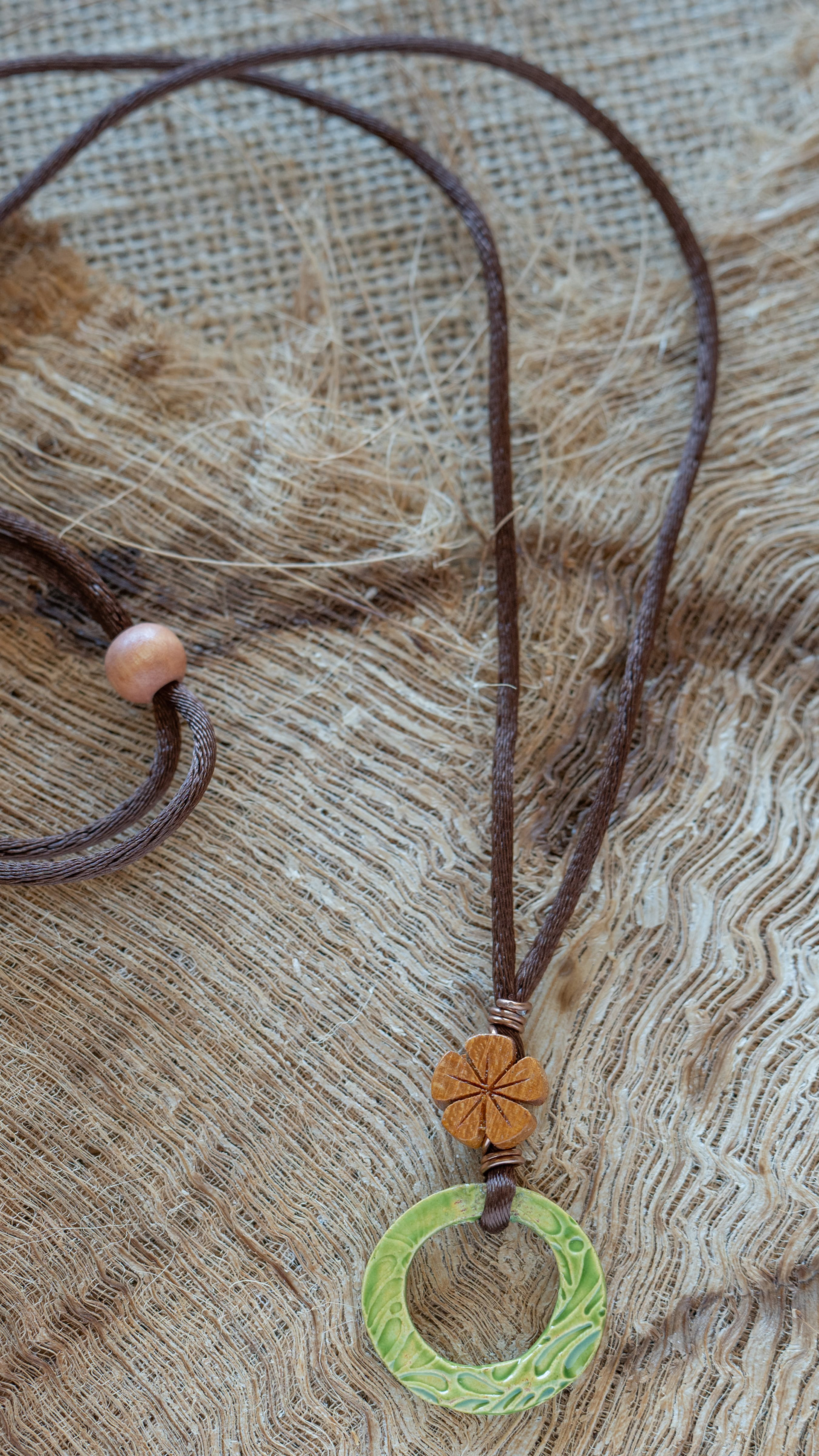     Ceramic Hawaii Aloha Necklace