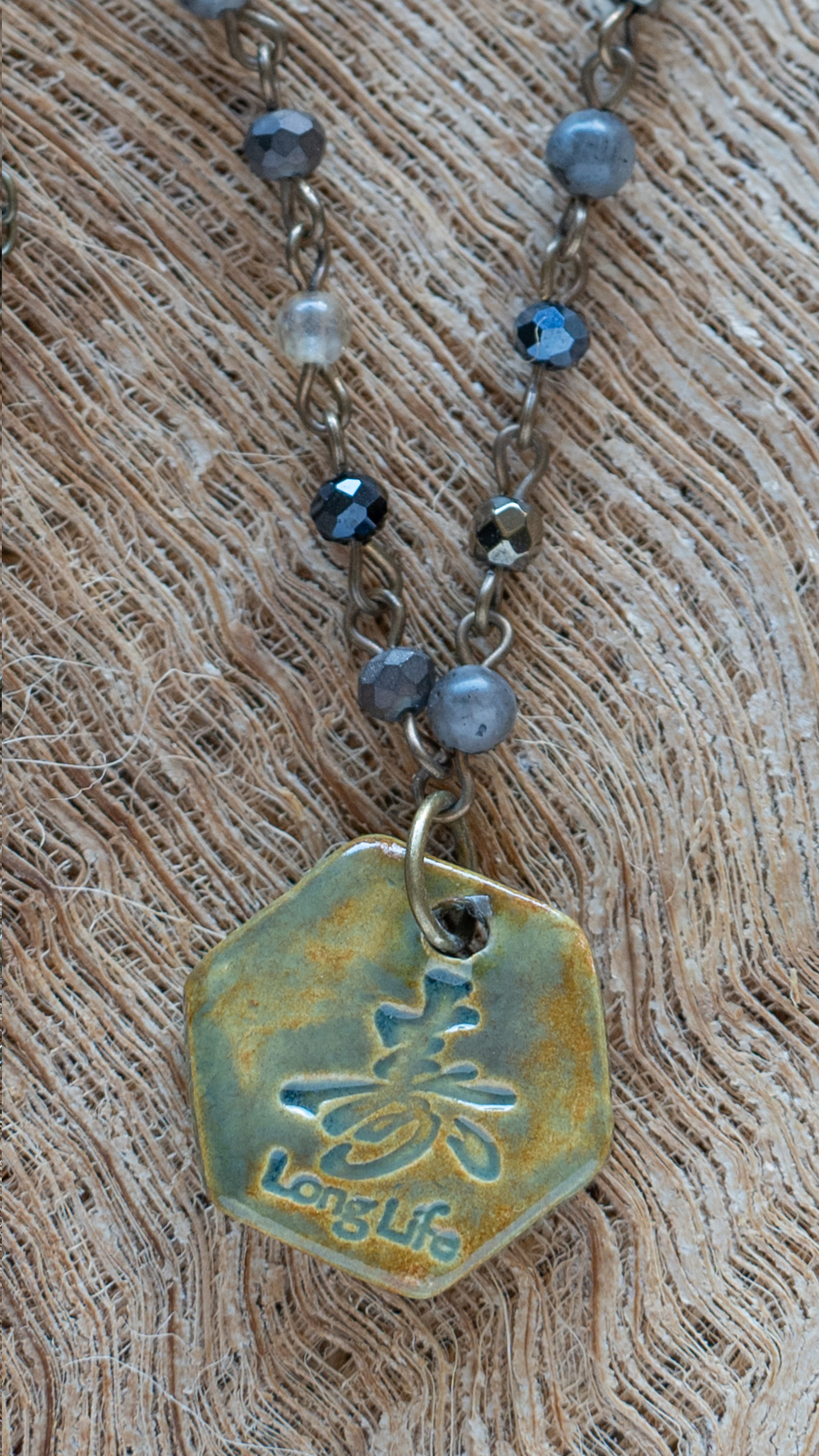     Hawaii-Made Ceramic Necklace