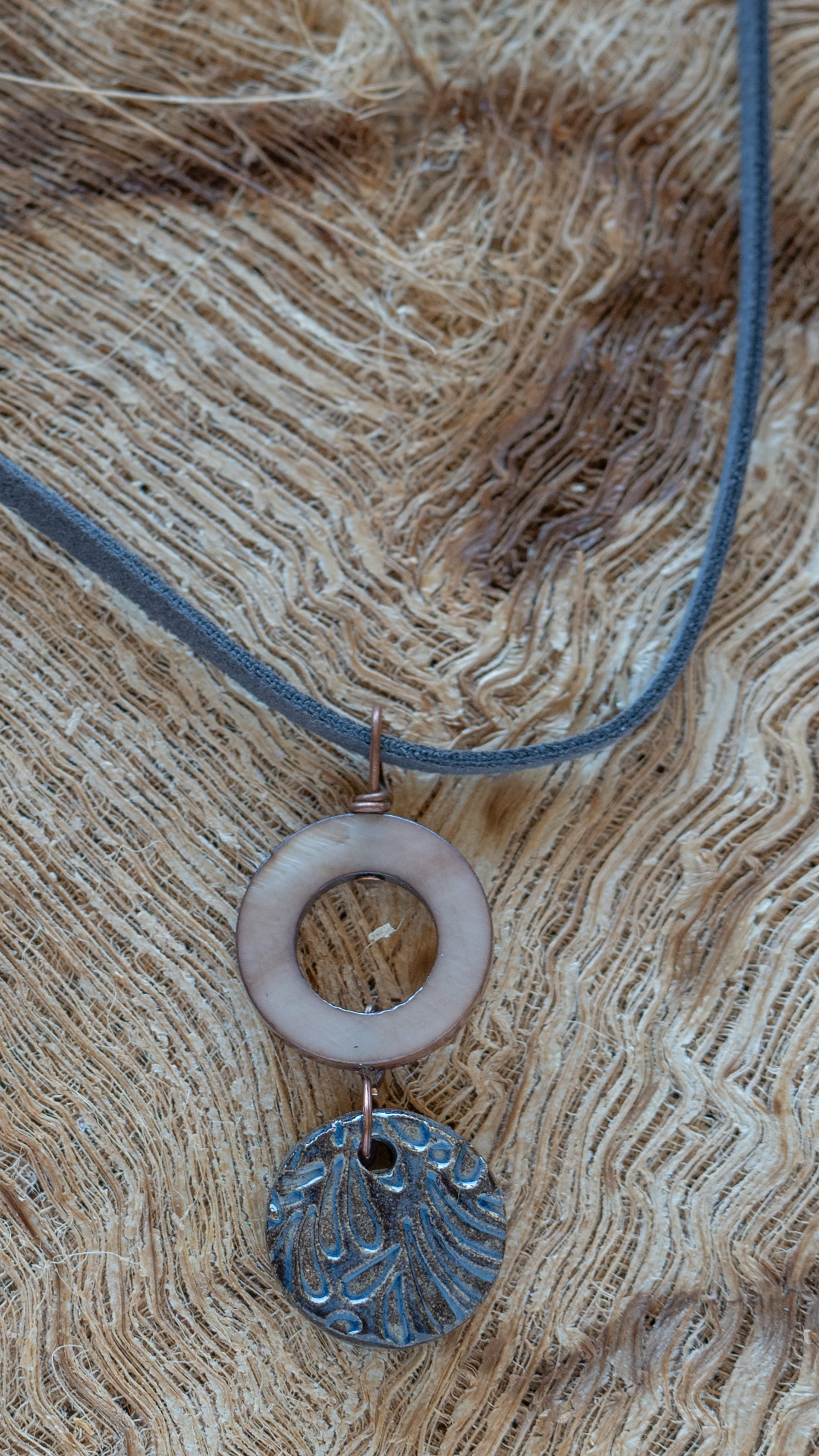    Ceramic Hawaiian Courage Pendant