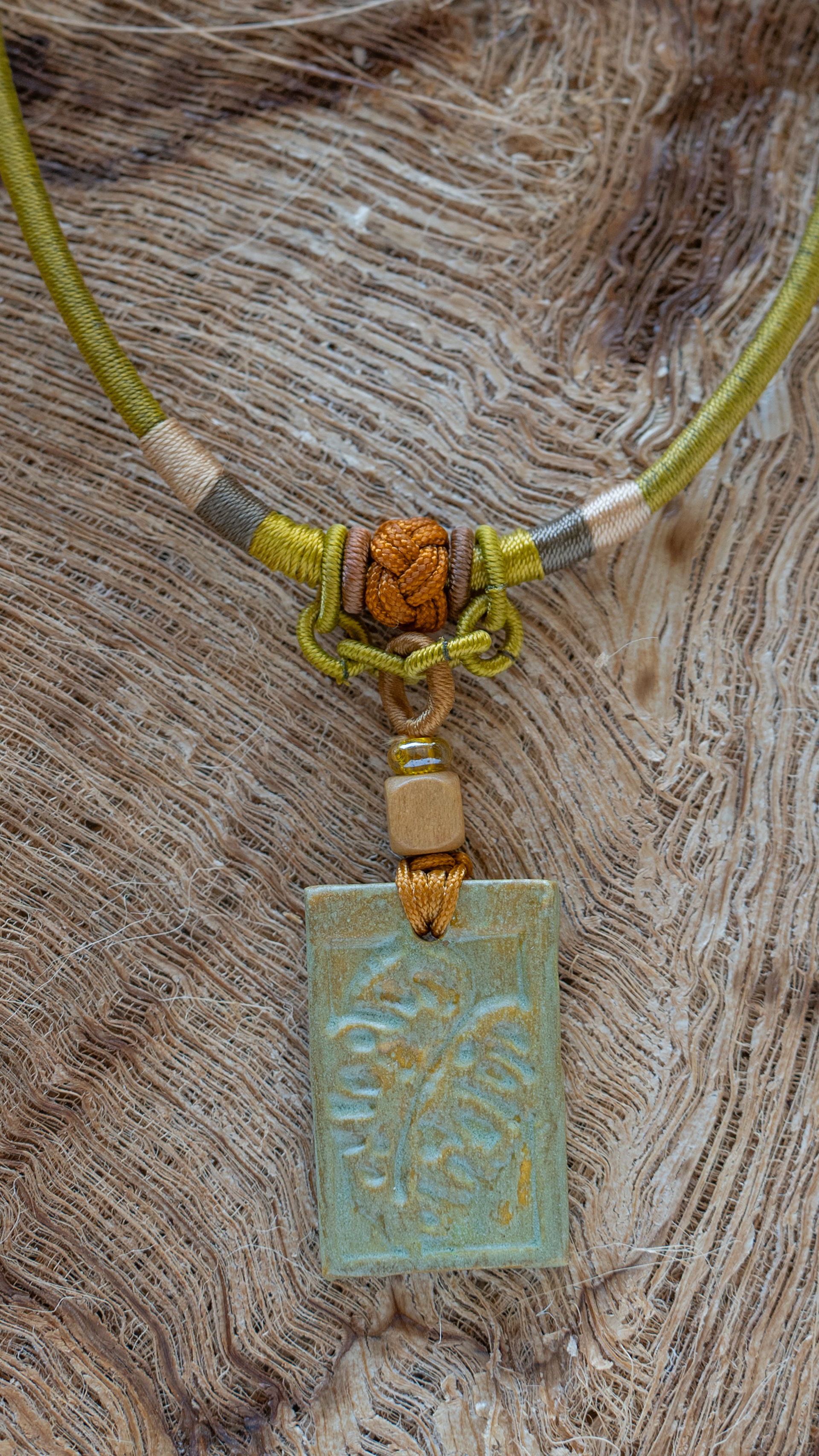     Handmade Hawaiian Ceramic Necklace