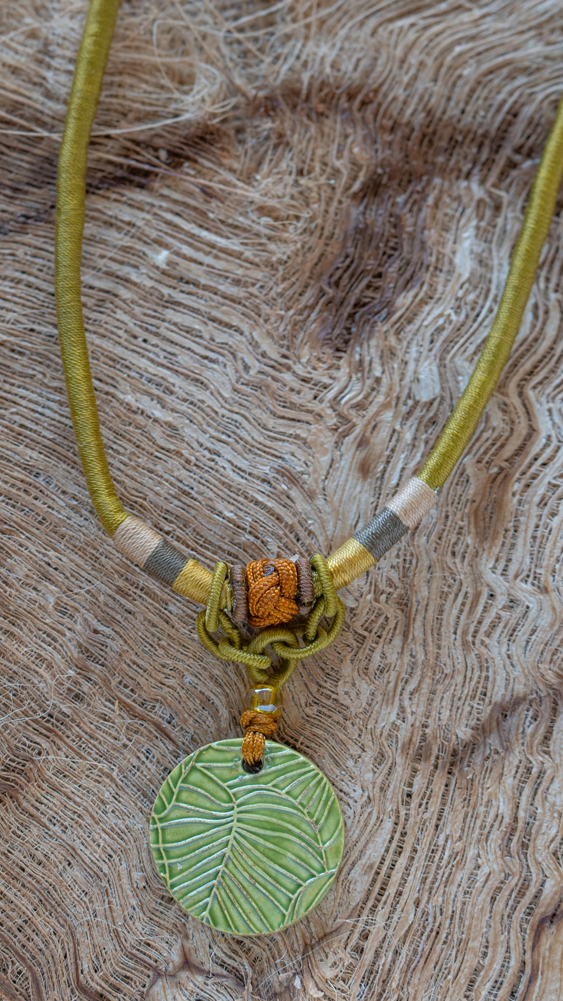     Island-Inspired Ceramic Necklace