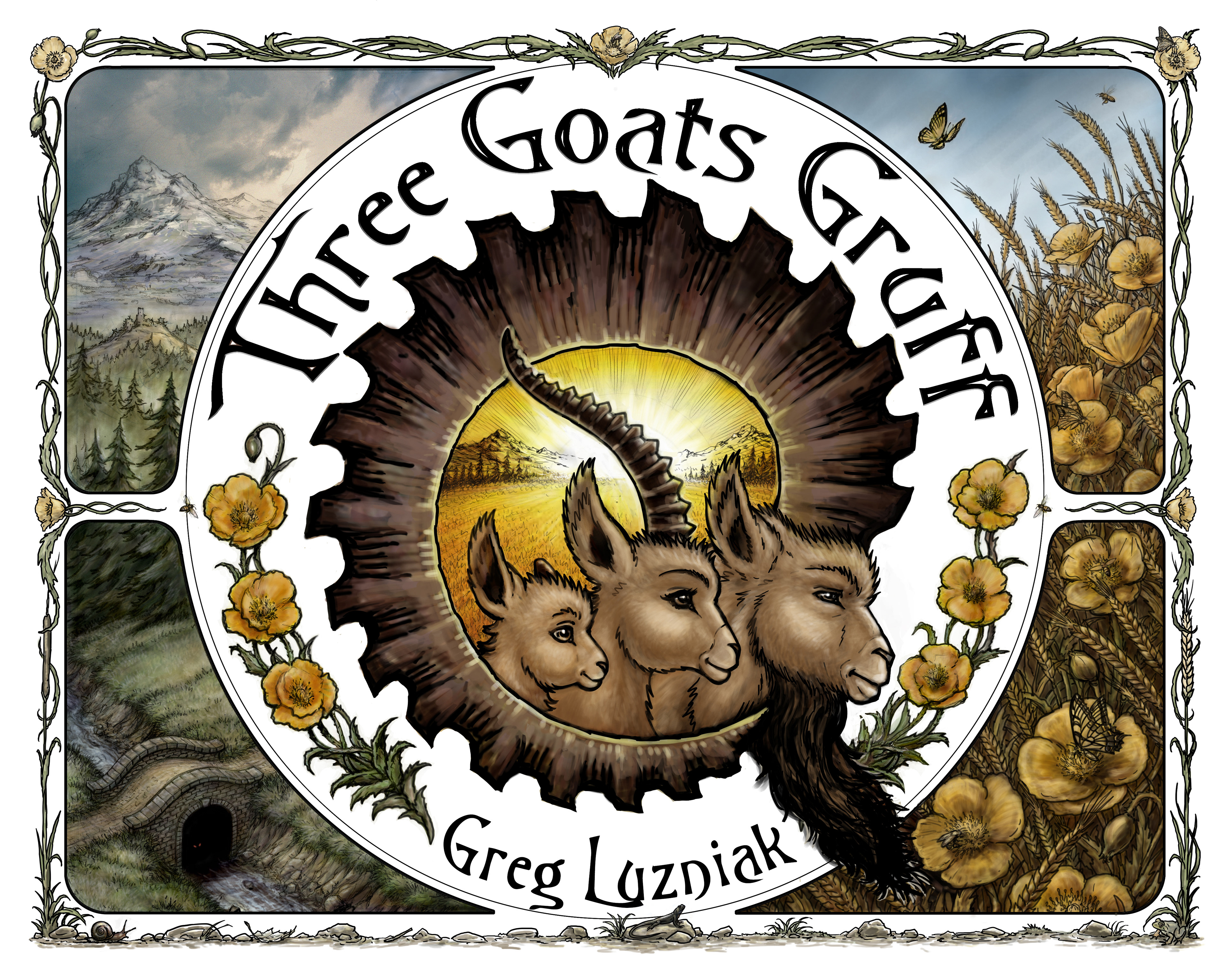 Three Goats Gruff - Cover Sleeve