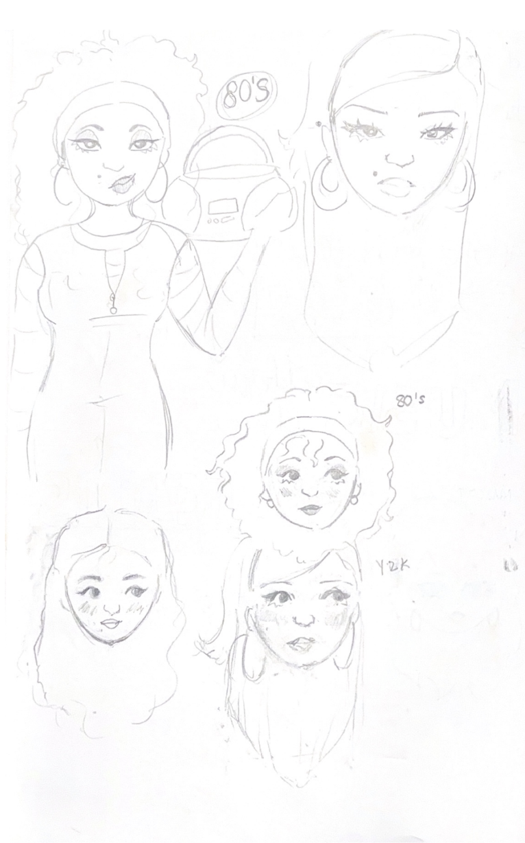 Rose Era Sketches