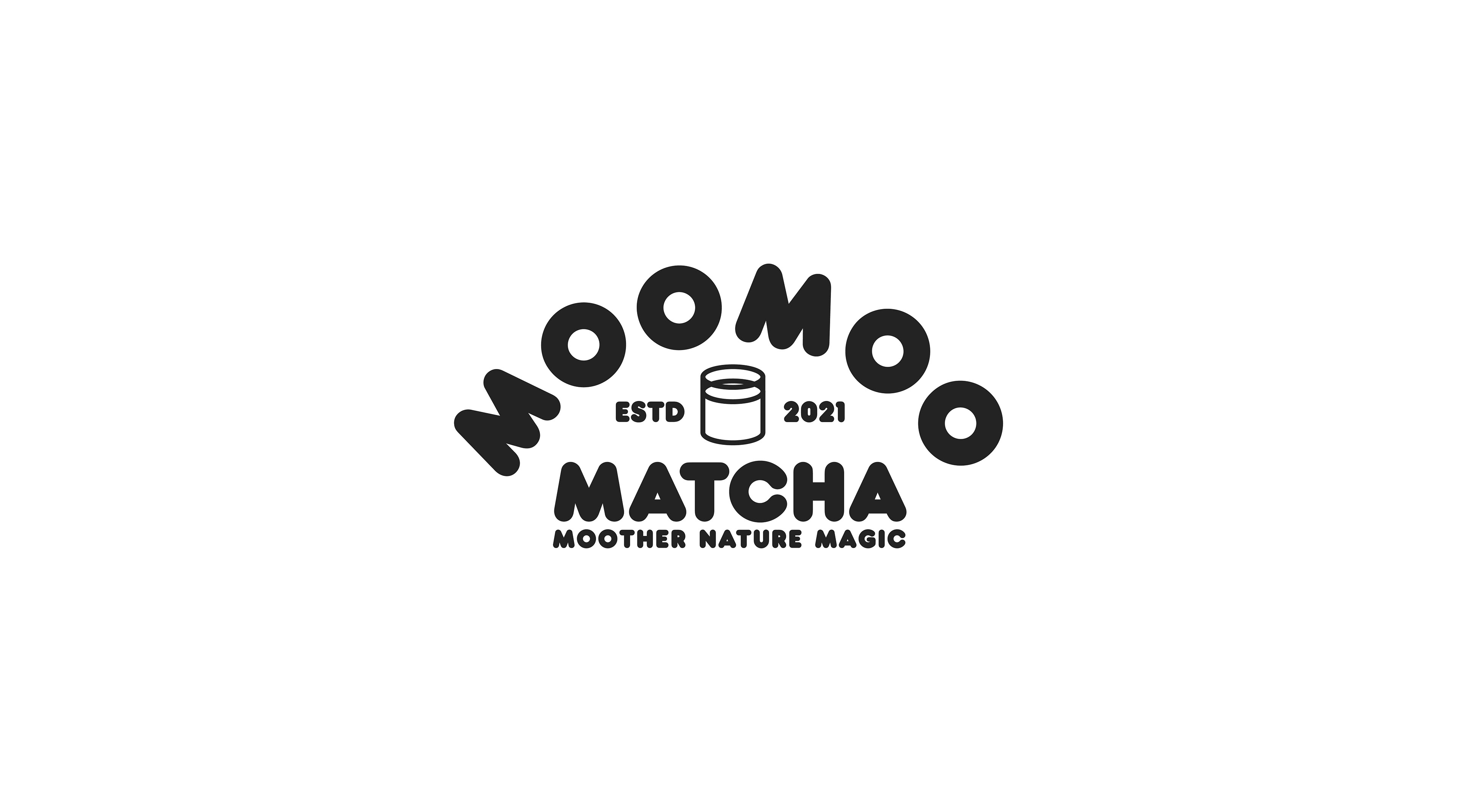 Combination Logo Design for a Matcha Tea business - Moo Moo Matcha
