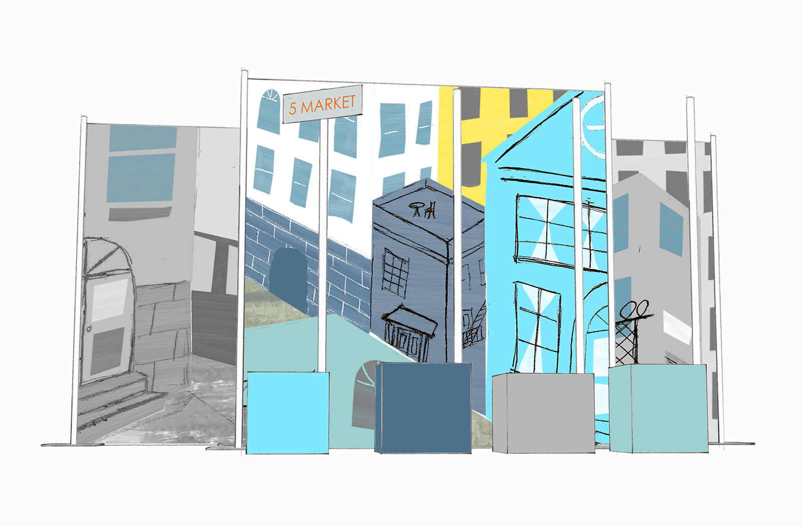 LAST STOP ON MARKET STREET : Rendering