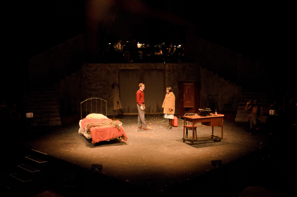 In Cliff's room (photo by Chris Dzomback)