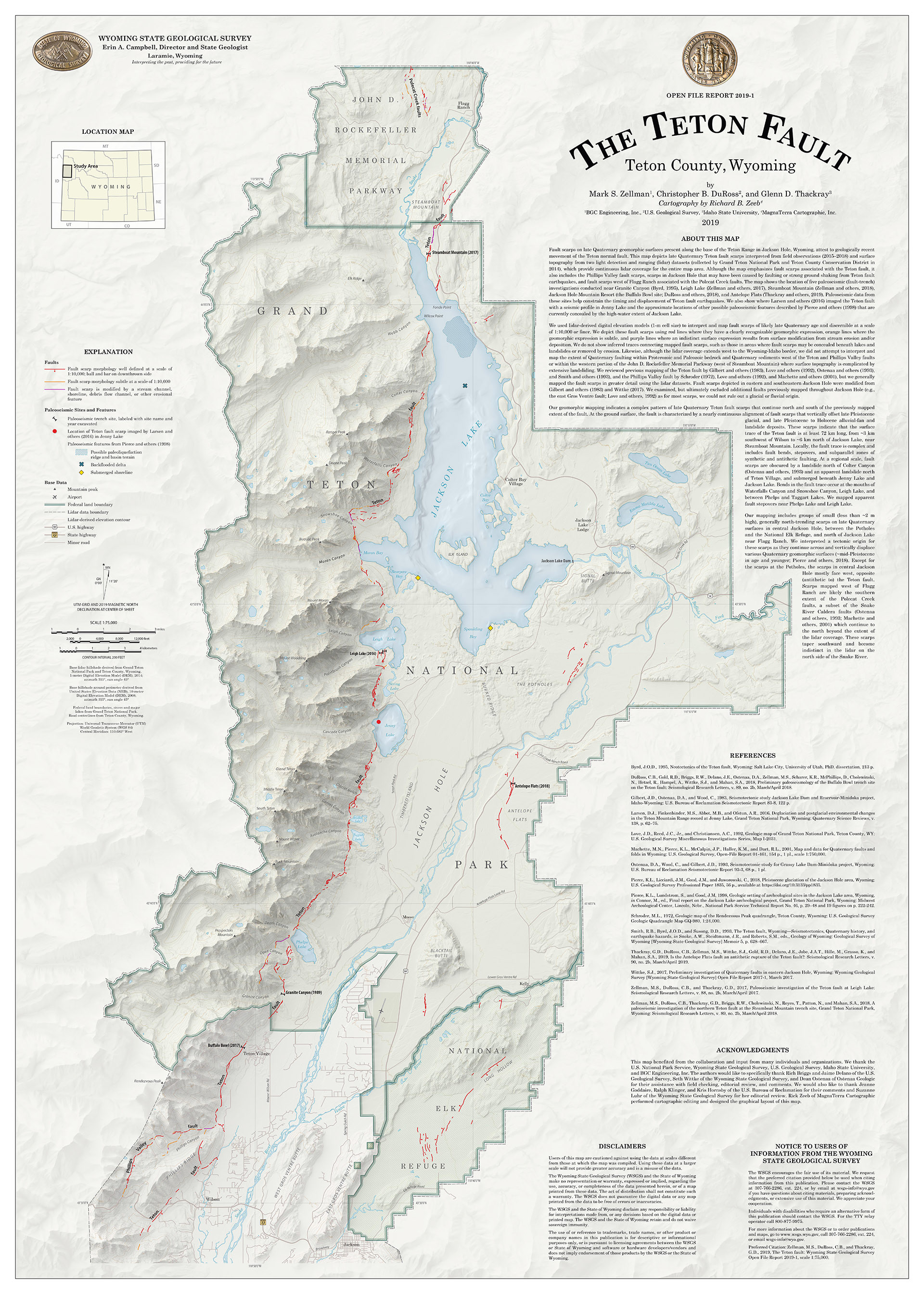 MagnaTerra Cartographic - The Teton Fault