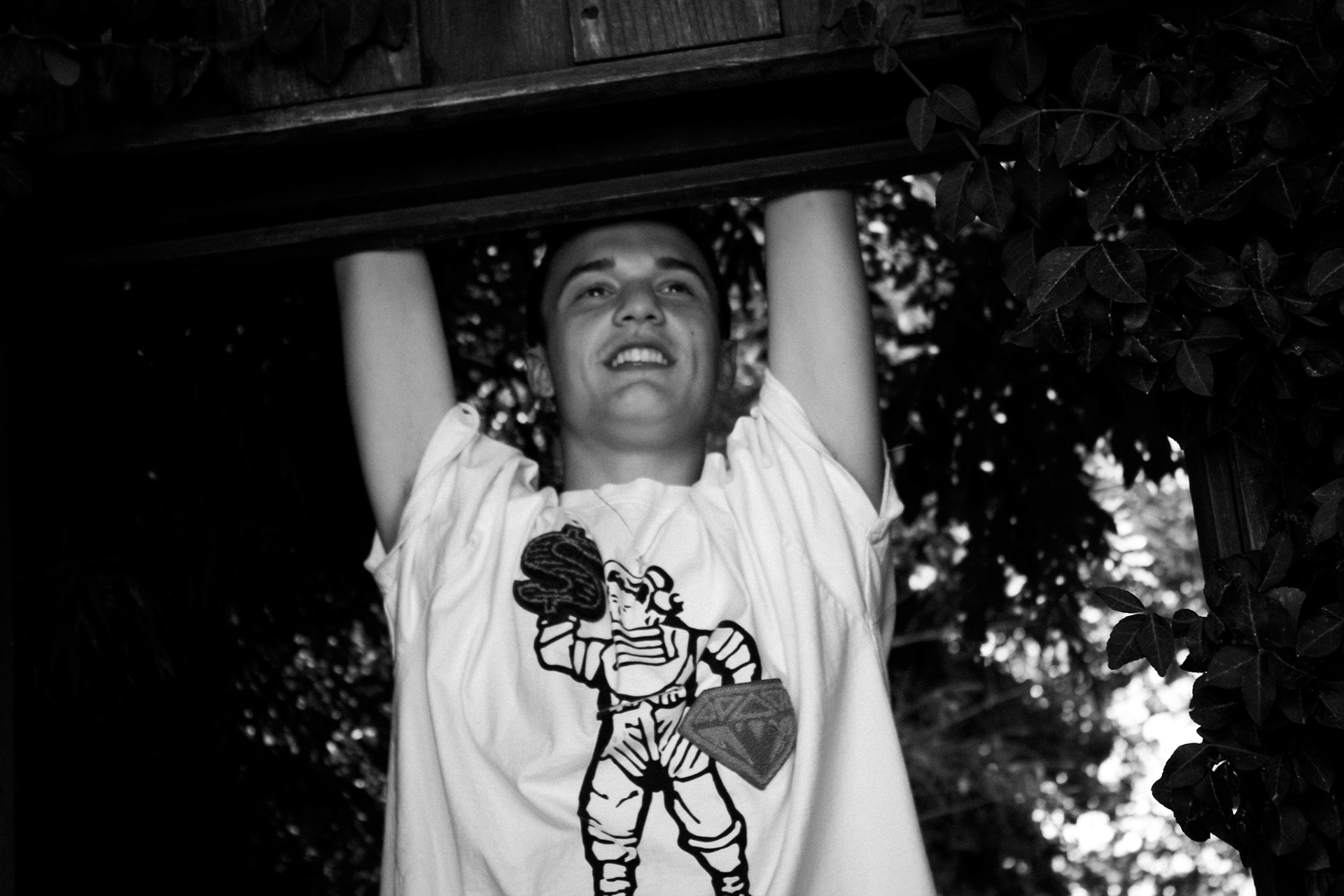 Family photos with Jack and Conlan.