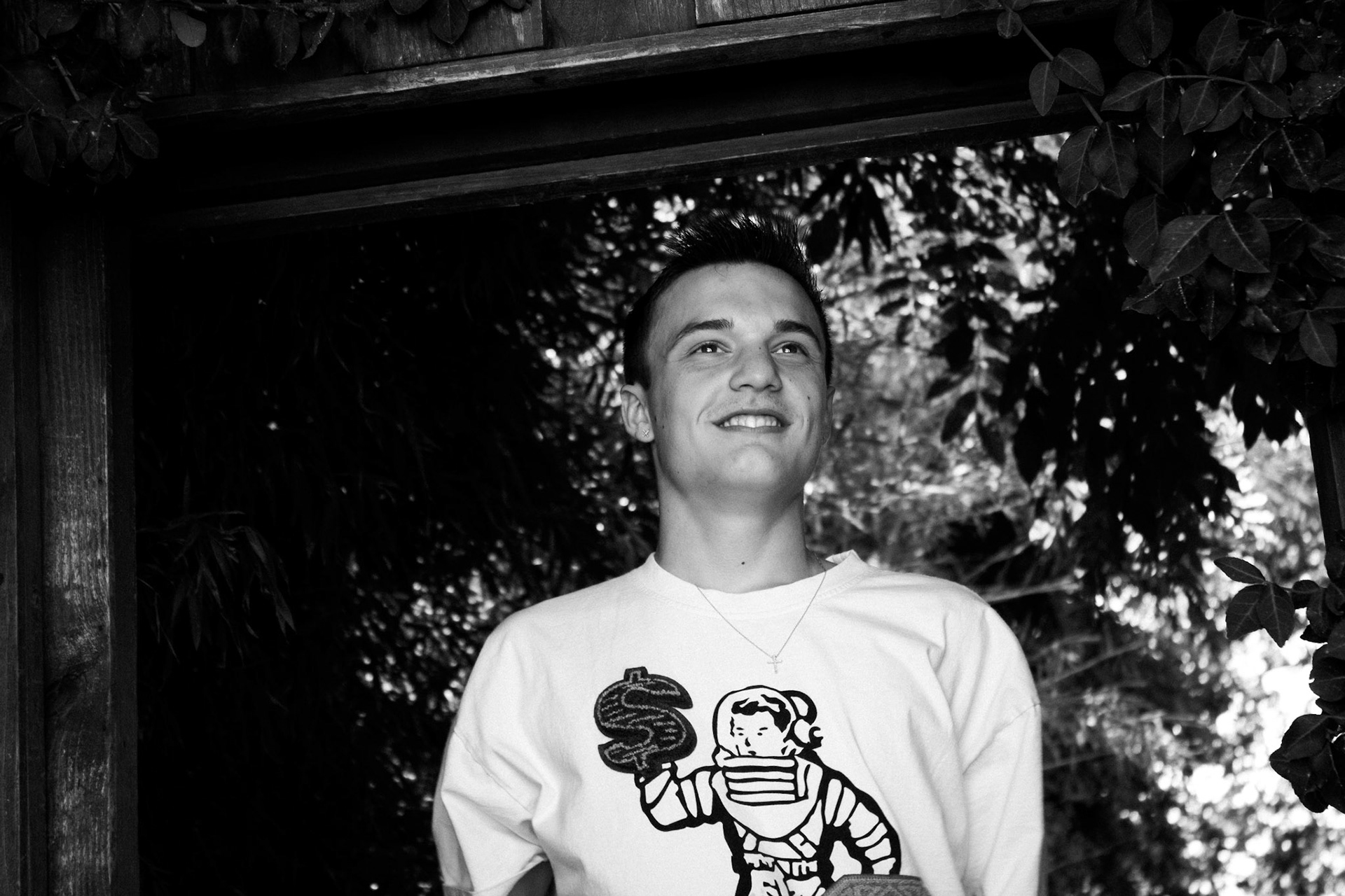 Family photos with Jack and Conlan.