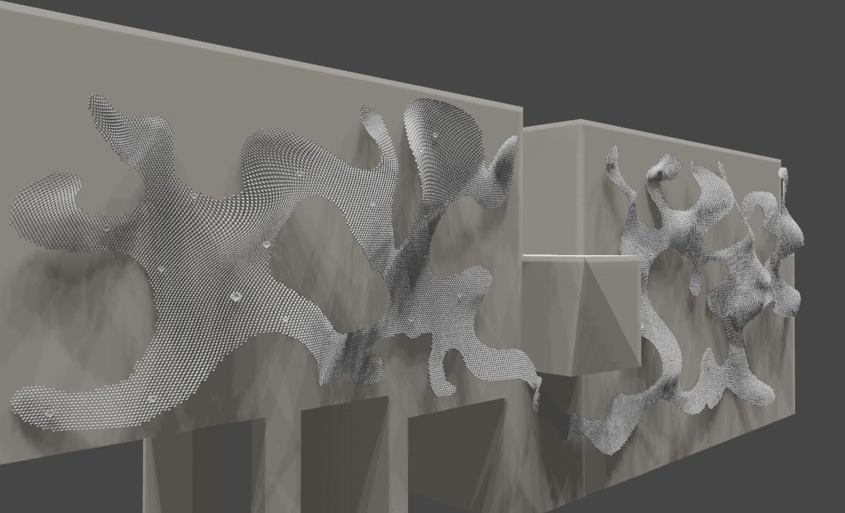Original conceptual render designed in Blender
