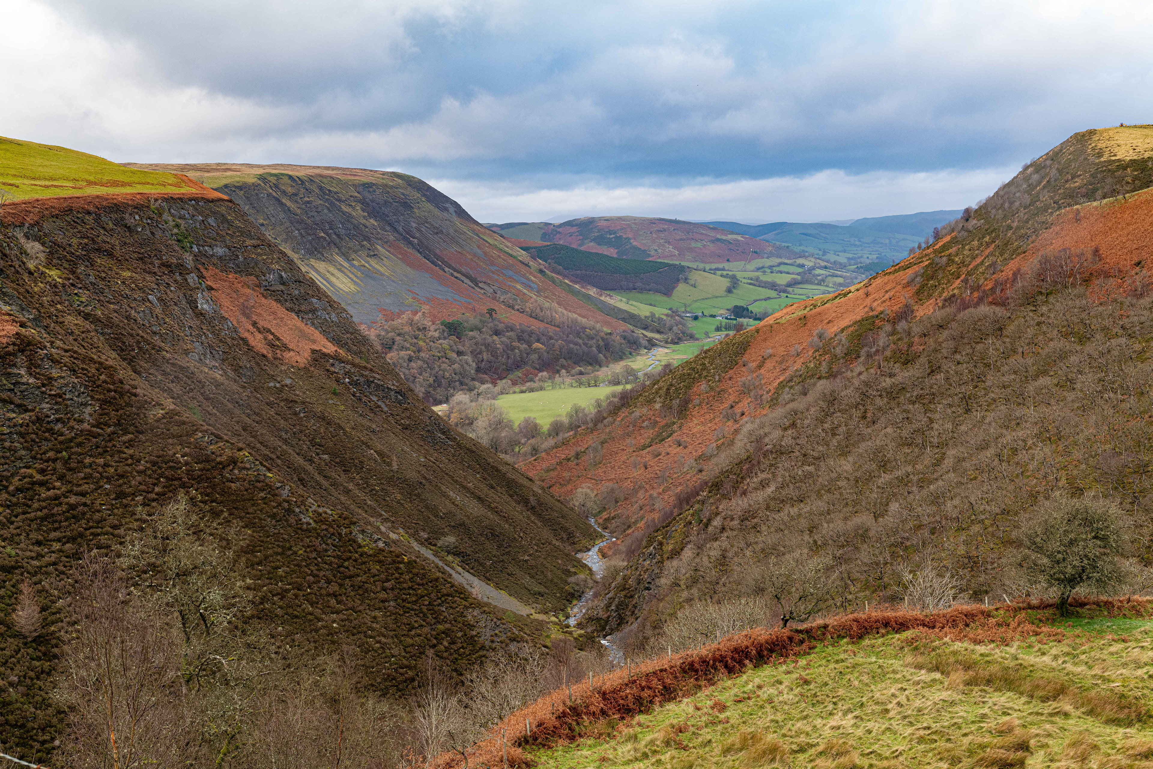 Dyliffe Gorge, North Wales