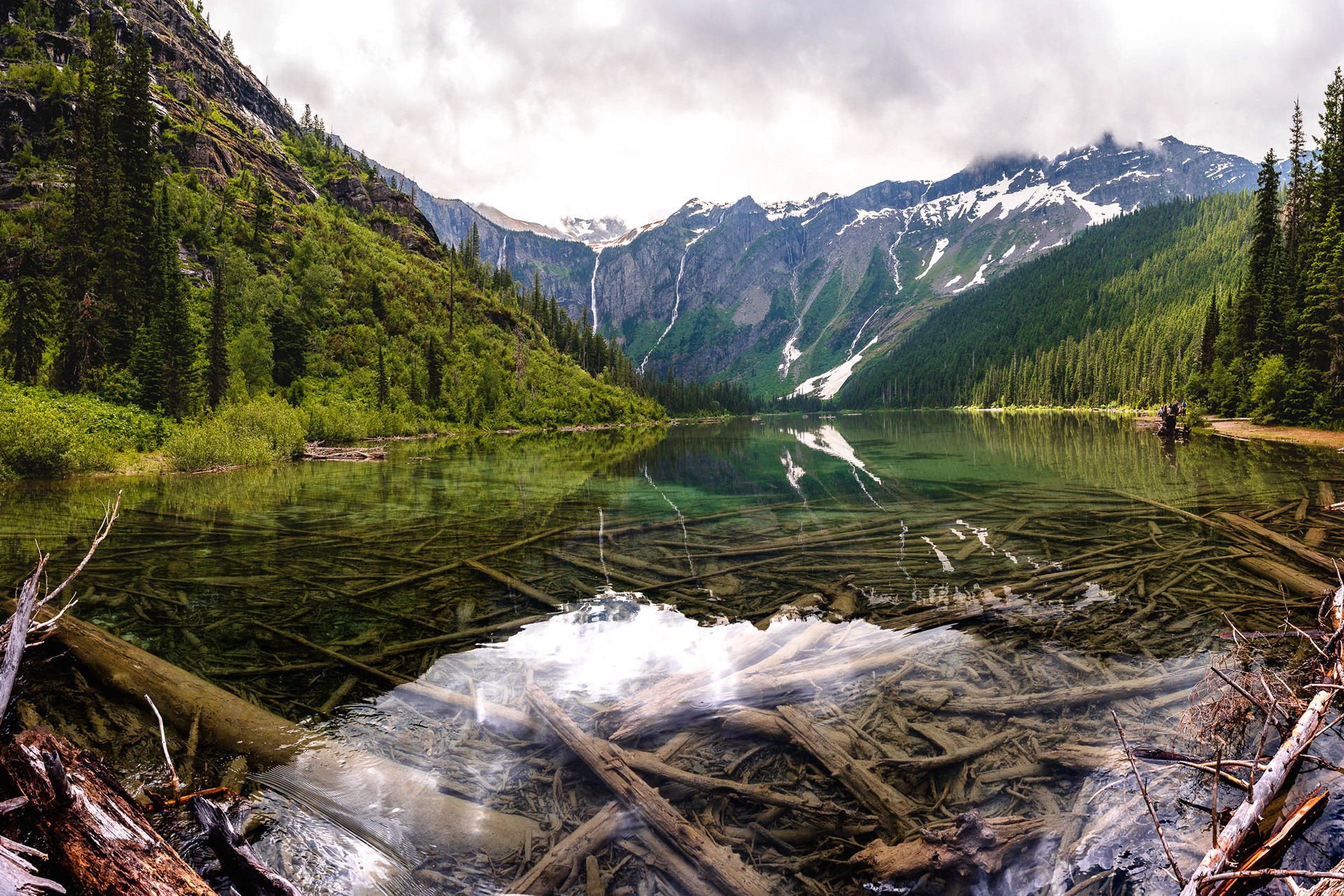 Avalanche Lake Reflection