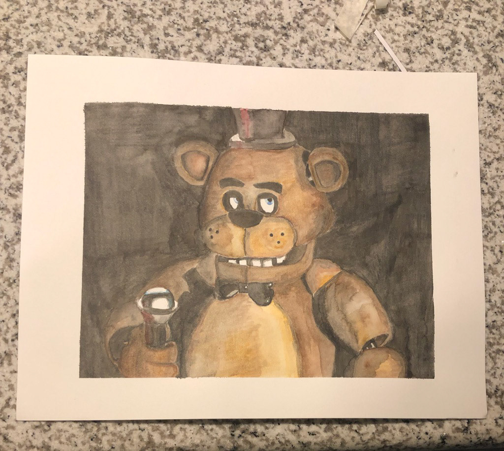 Freddy Watercolor - Watercolor, 2019
