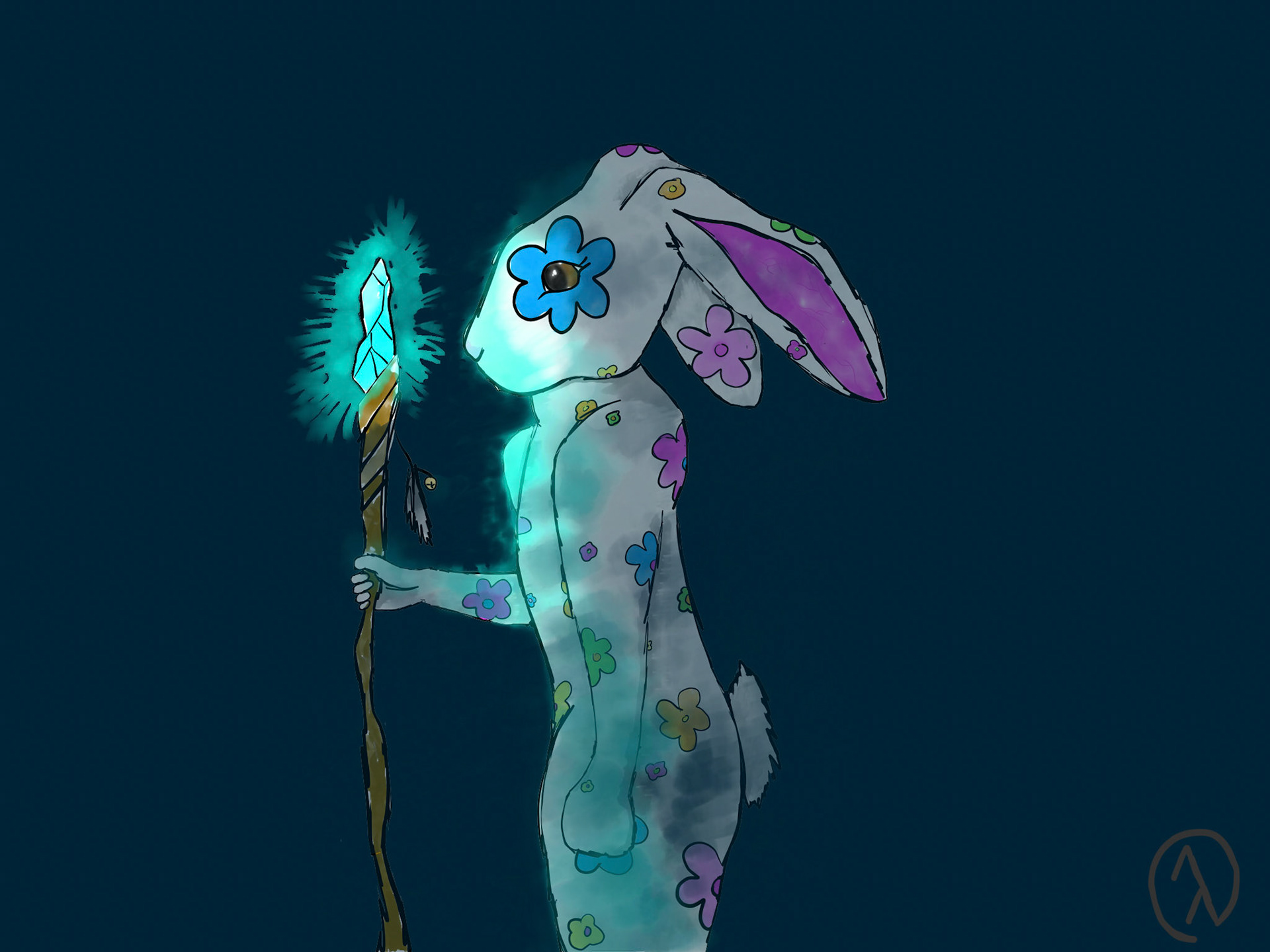 Flora Reimagined - Adobe Fresco