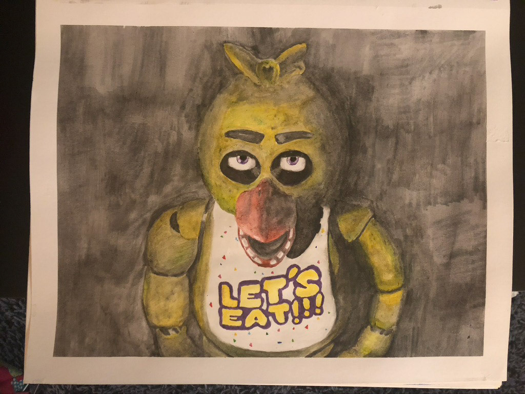 Chica Watercolor - Watercolor, 2021