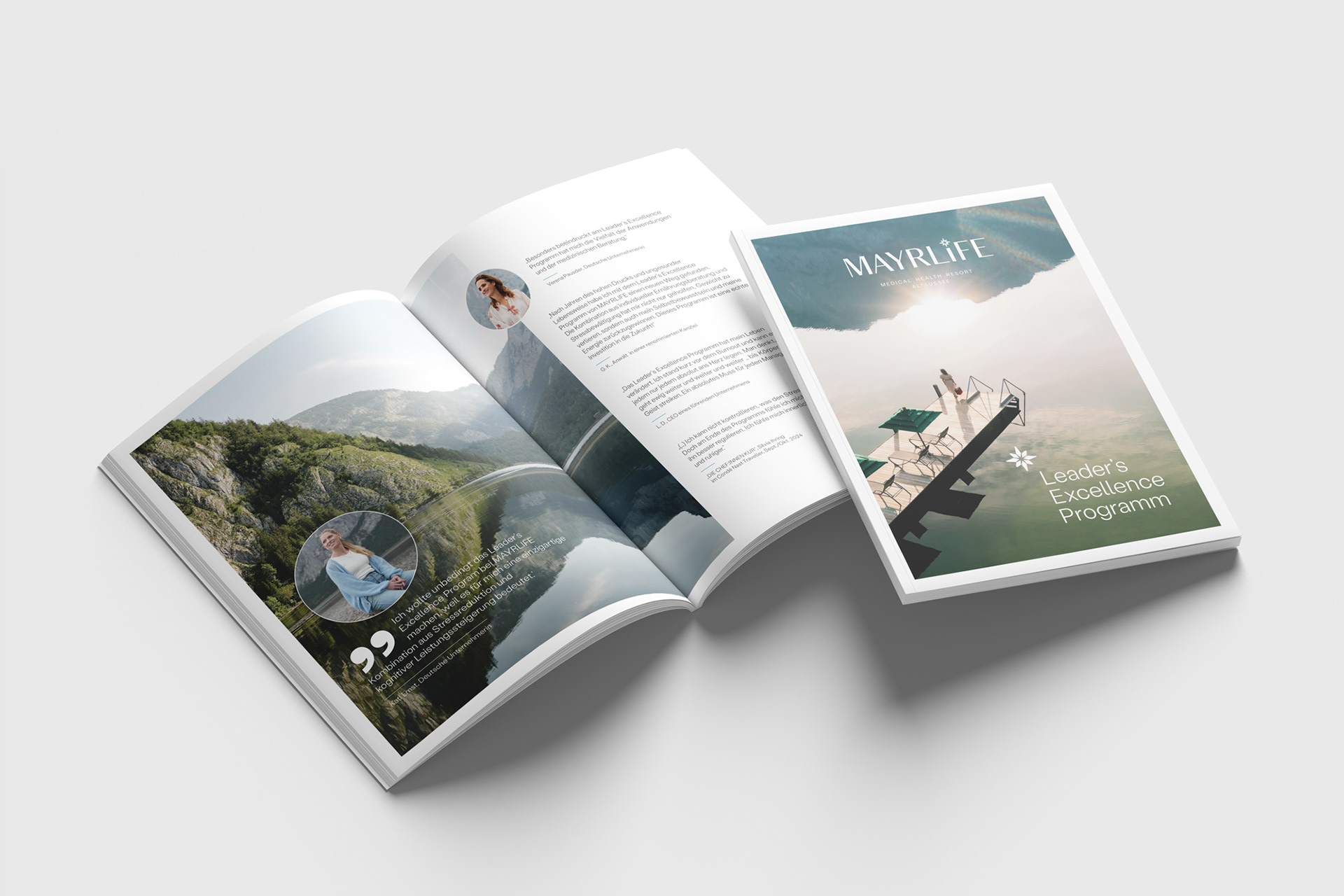 Gestaltung Imagebroschüre
