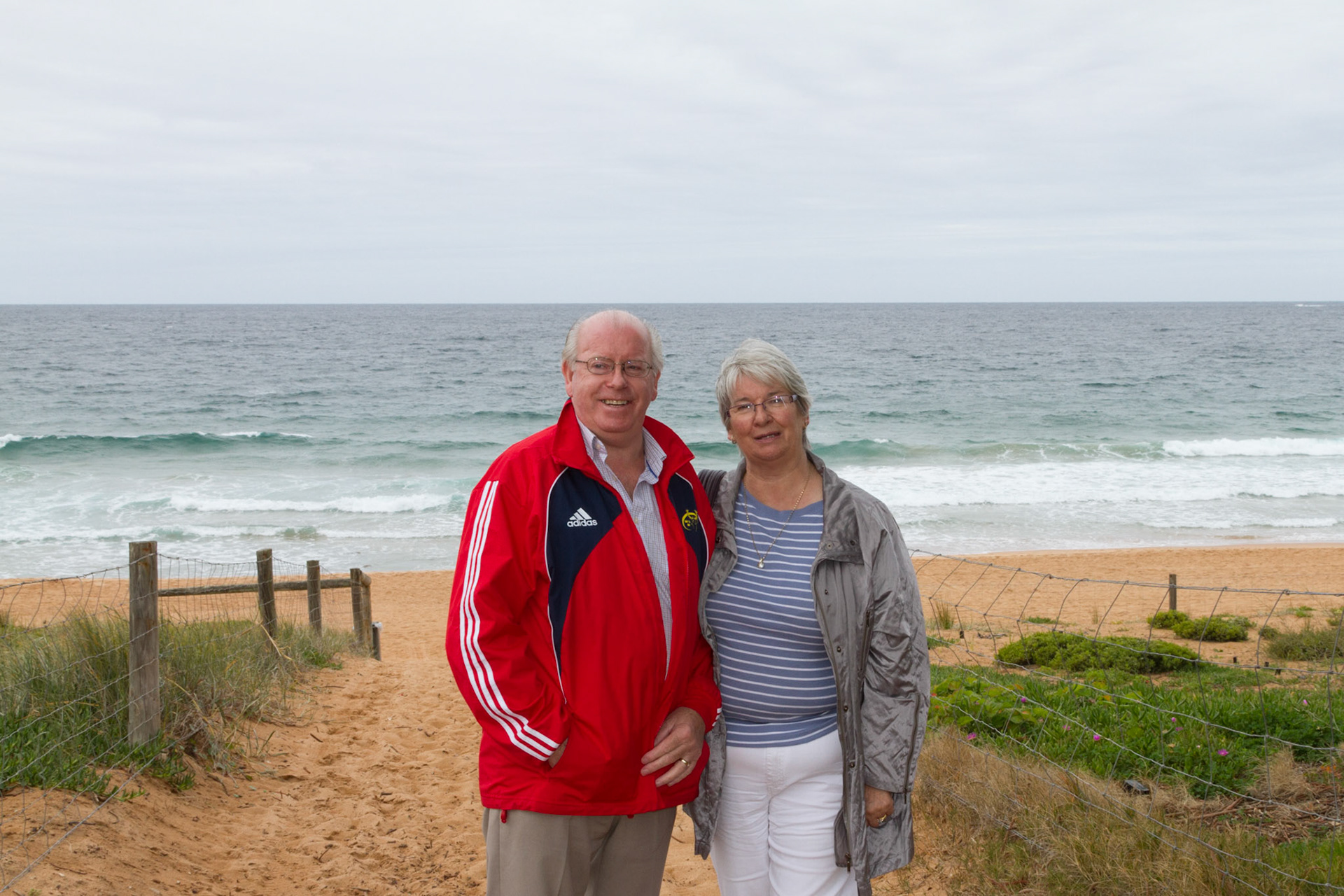 Margaret &amp; Peter at Summer Bay (Palm Beach, Sydney)