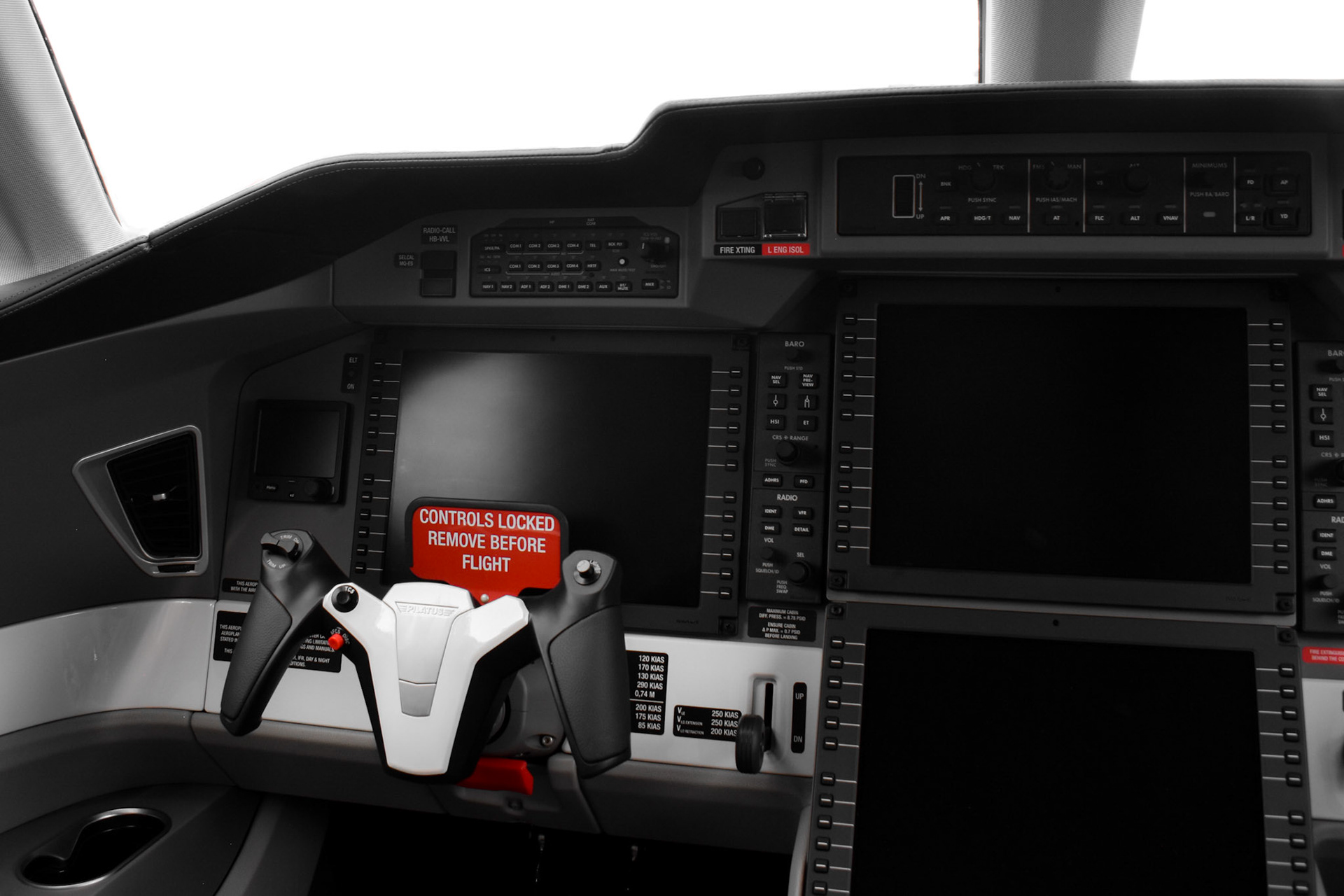 Avionics of a PC12