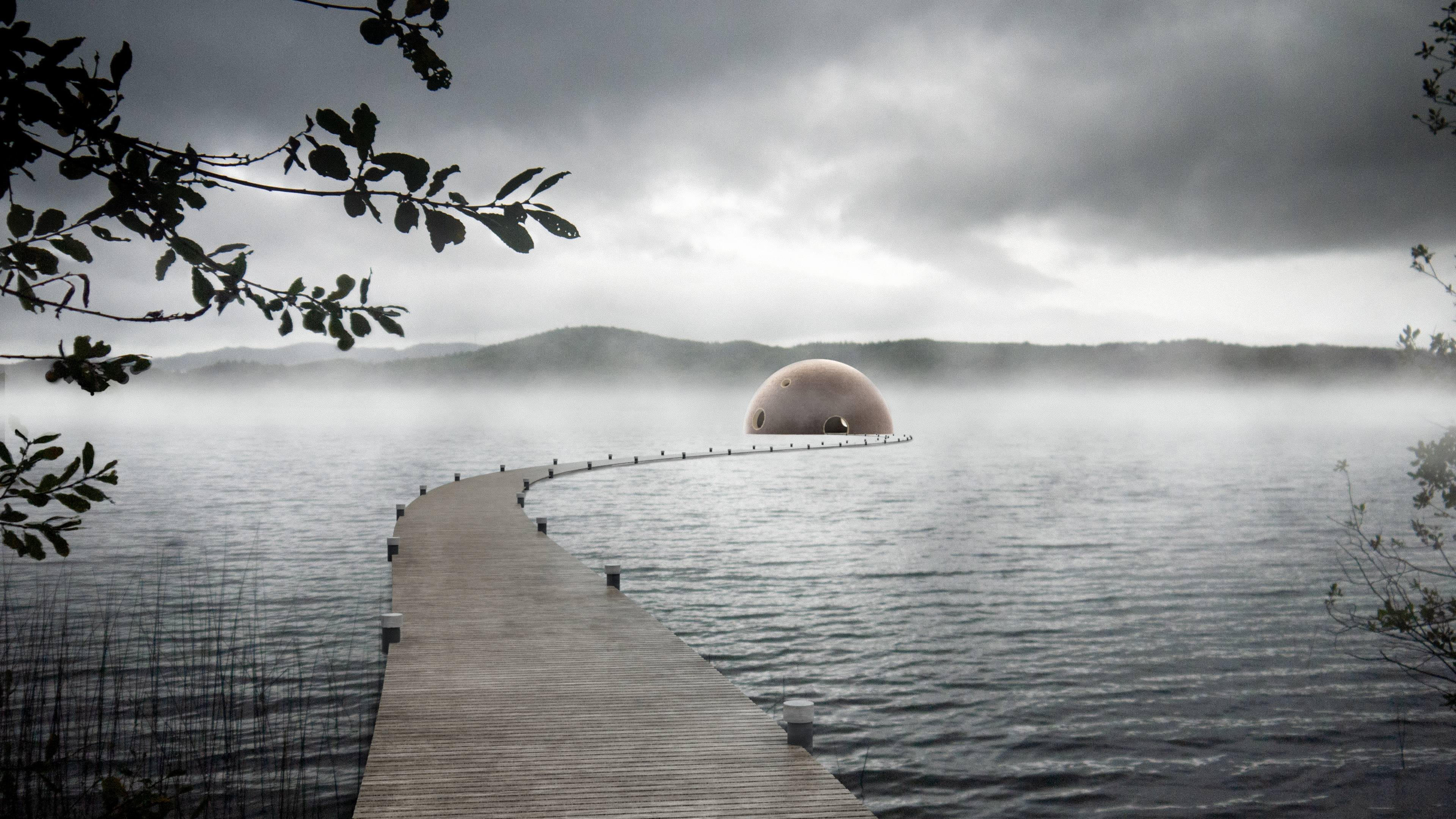 PITCH BUGA 2029 | Architektur + lighting, shading, rending